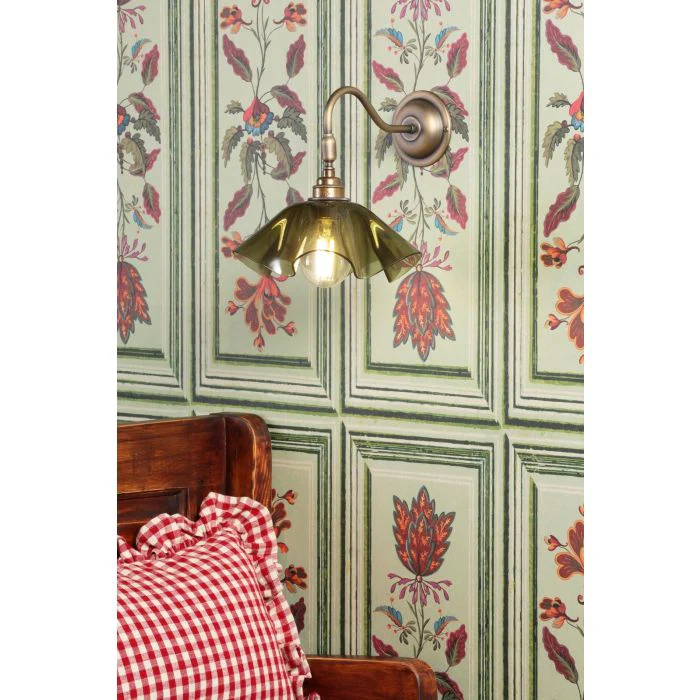 Ethel Glass Wall Light- Various Finishes - Image 12