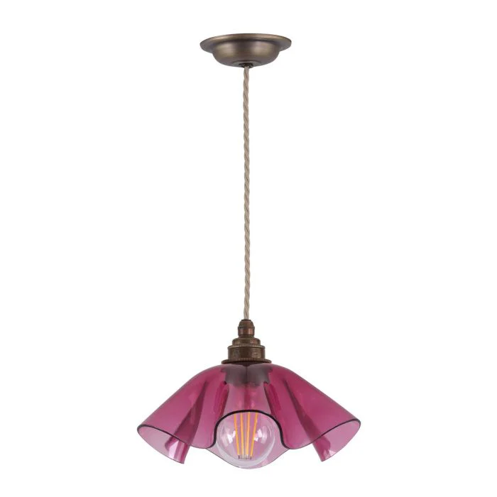Ethel Pendant Glass- Various Finishes - Image 5