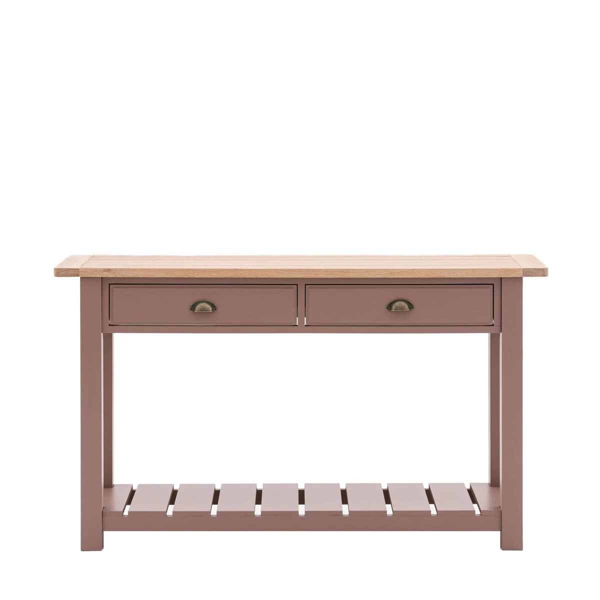 Eton 2 Drawer Console Table- Various Finishes - Image 2