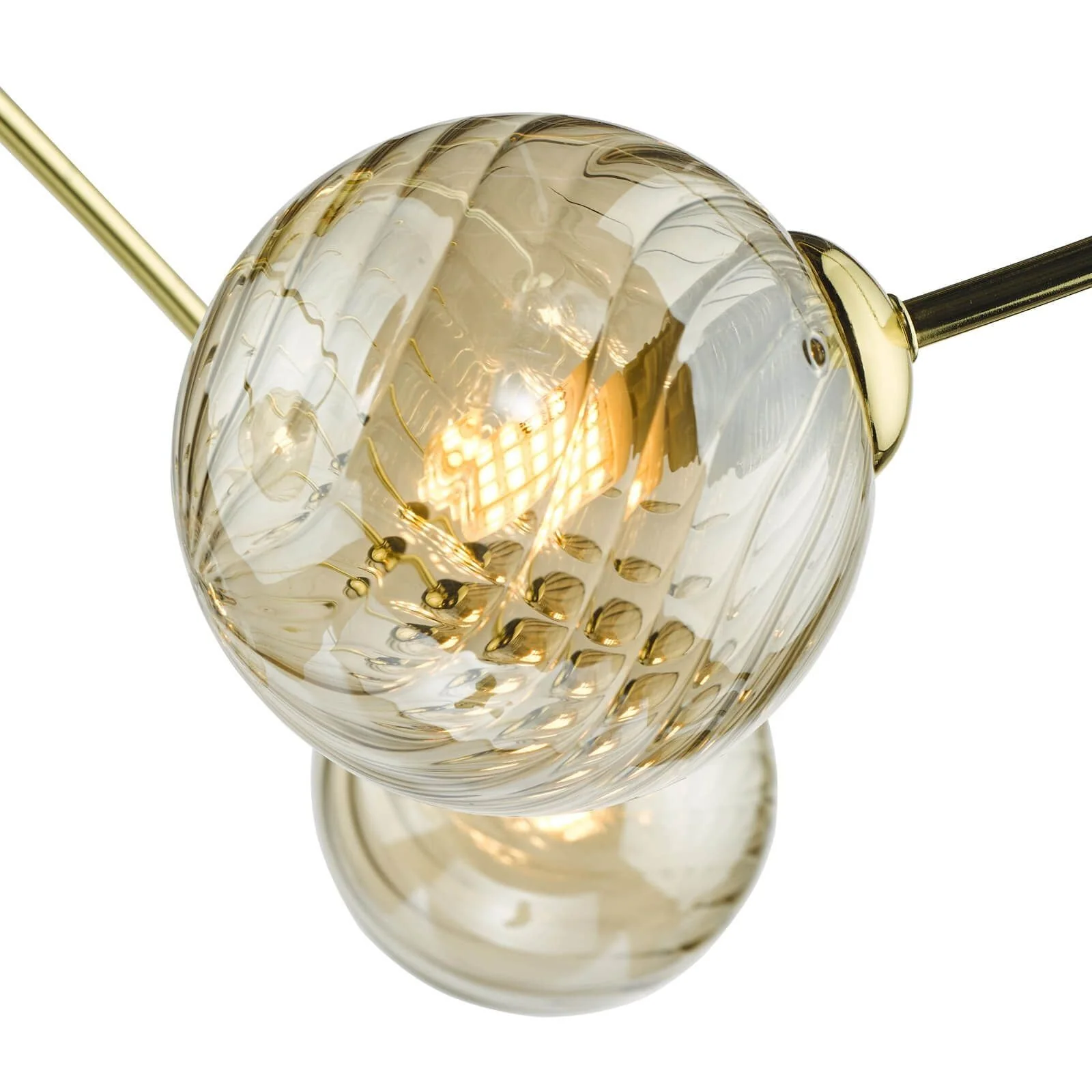 Etta 6Lt Semi Flush Ceiling Light - Various Finish - Image 4