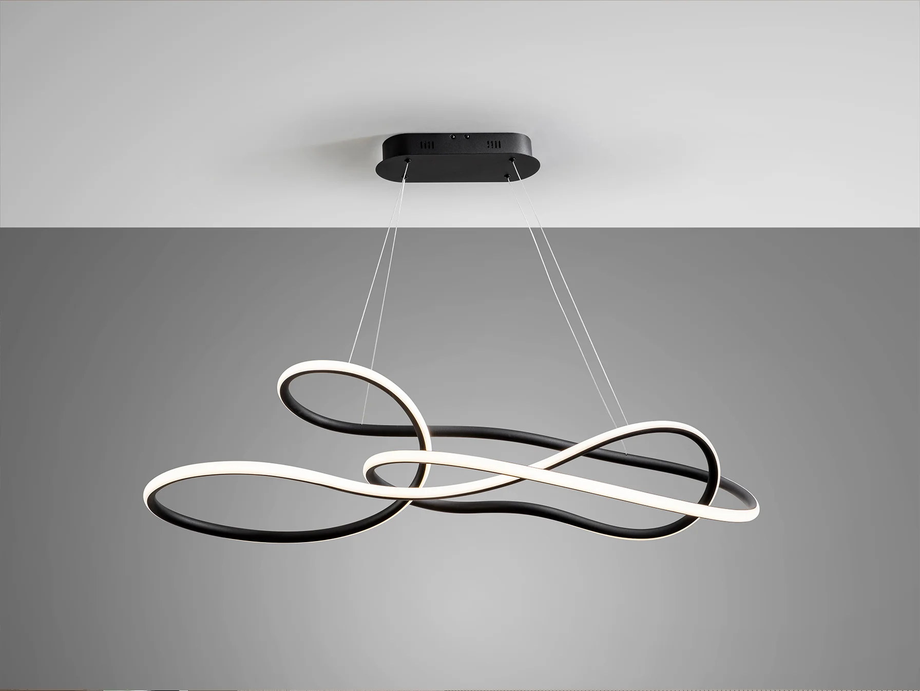 Evania Ceiling Light - Matt Black Finish - Image 4
