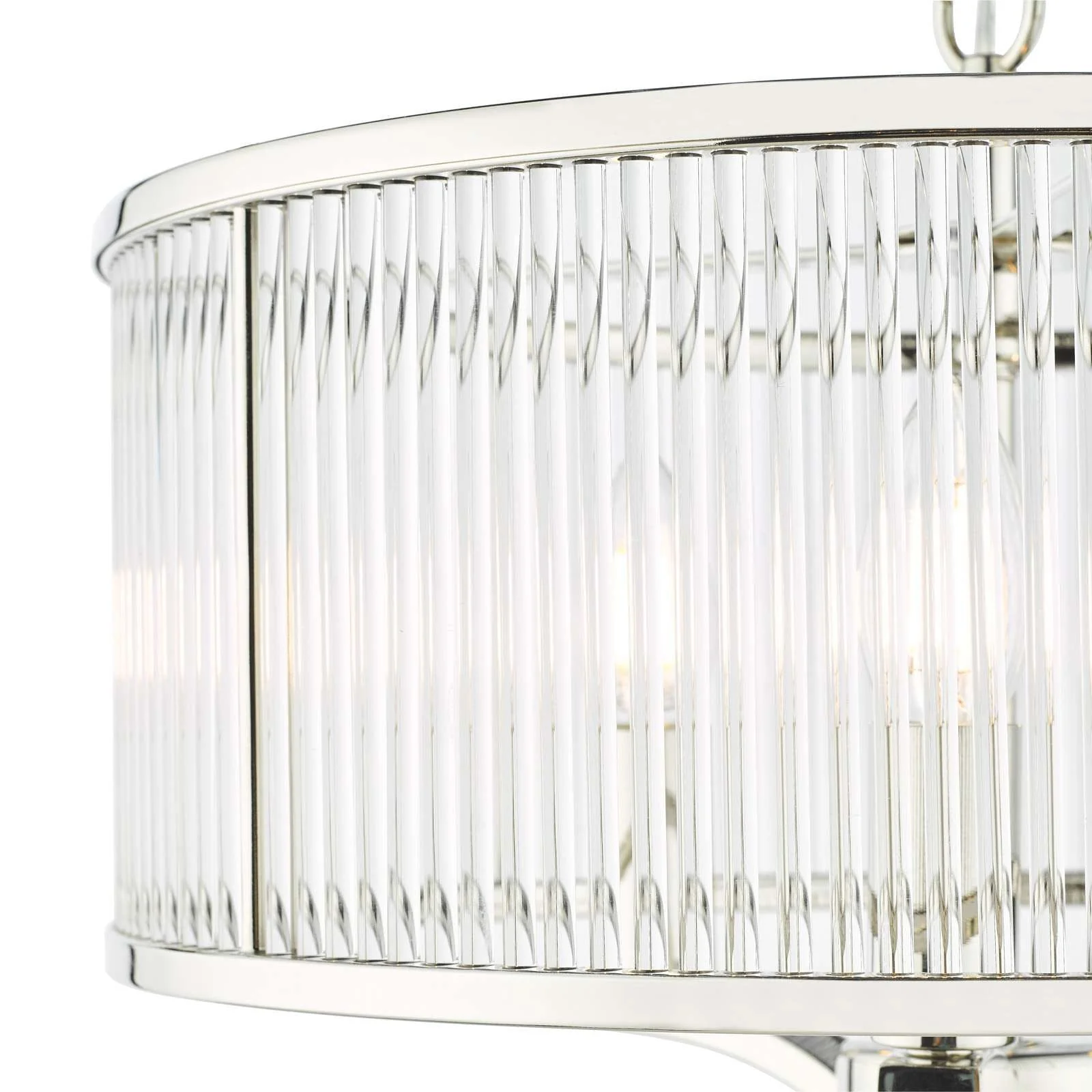 Evelyn 3 Light Pendant Antique Bronze / Polished Nickel - Image 21