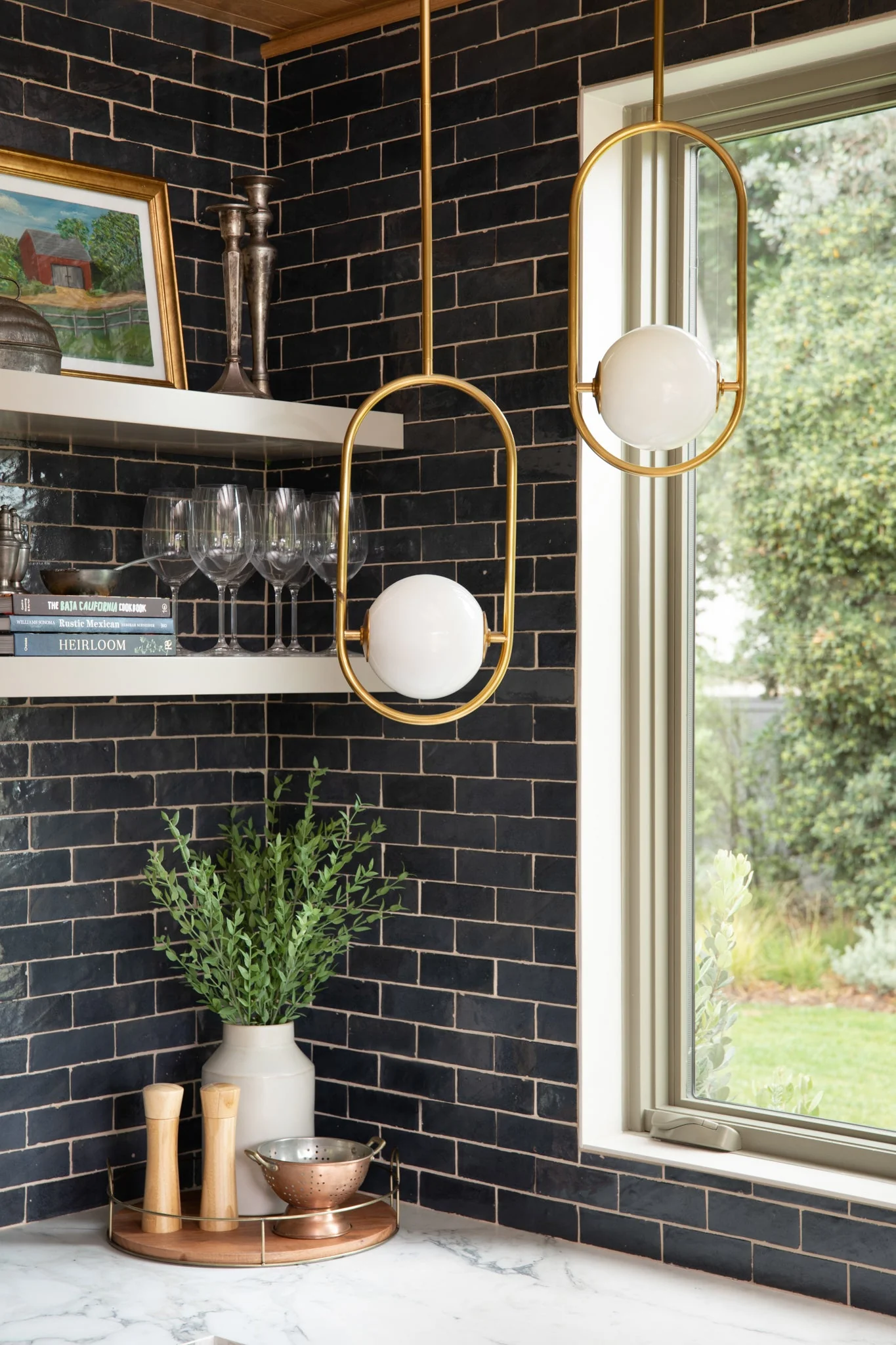 Everley 1Lt S/M/L Pendant - Vintage Brass - Image 4