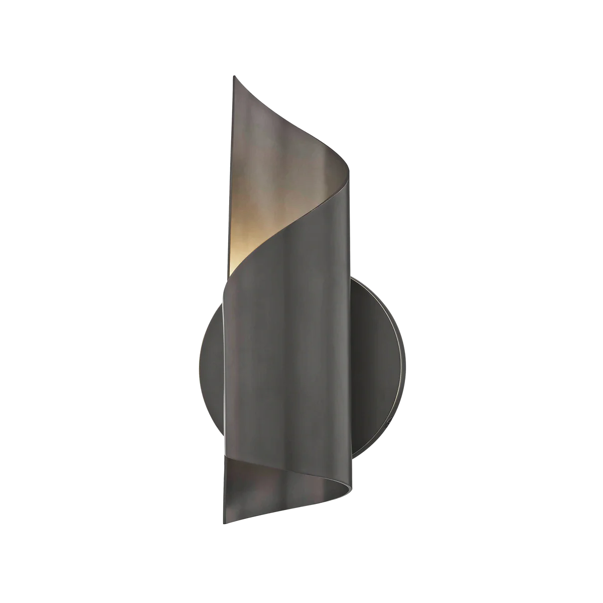 Evie 1Lt Wall Sconce - Aged Brass/Bronze - Image 2