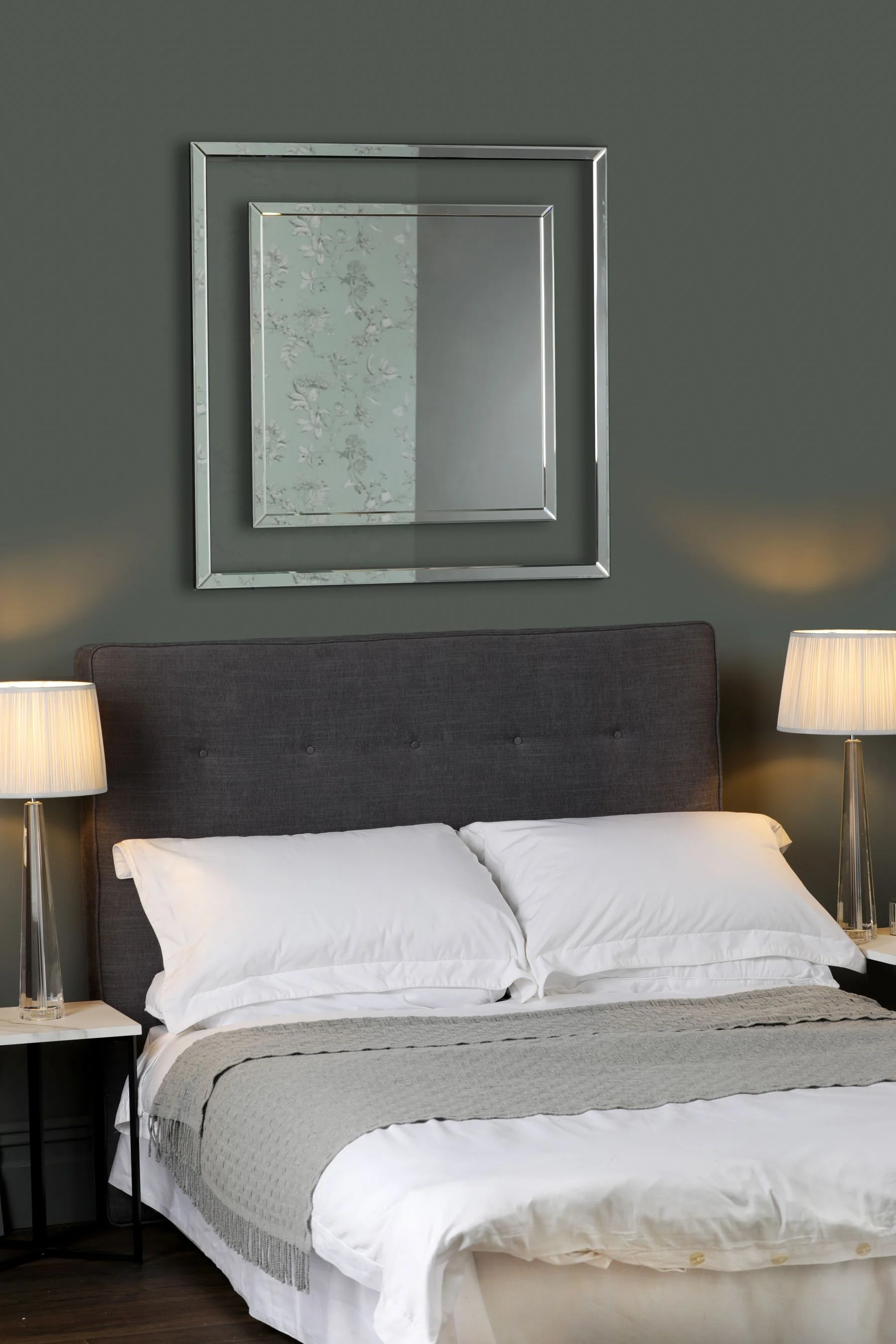 Evie Rectangle Mirror Clear Frame - Square and Rectangle - Image 2