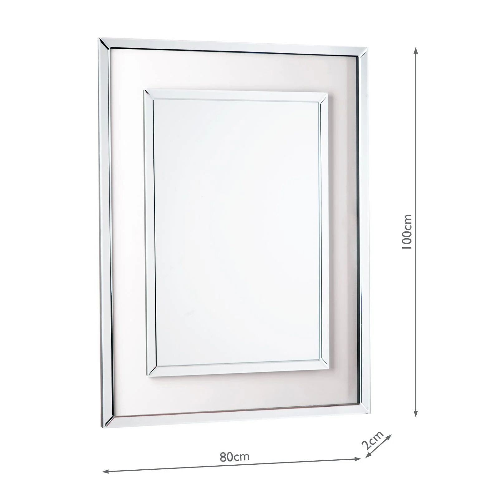 Evie Rectangle Mirror Clear Frame - Square and Rectangle - Image 6
