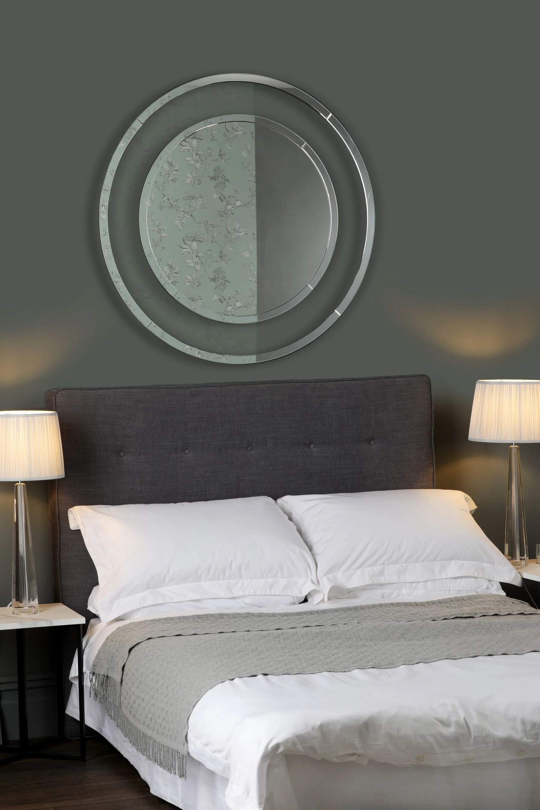 Evie Round Mirror Clear Frame - Small and Large - Image 6