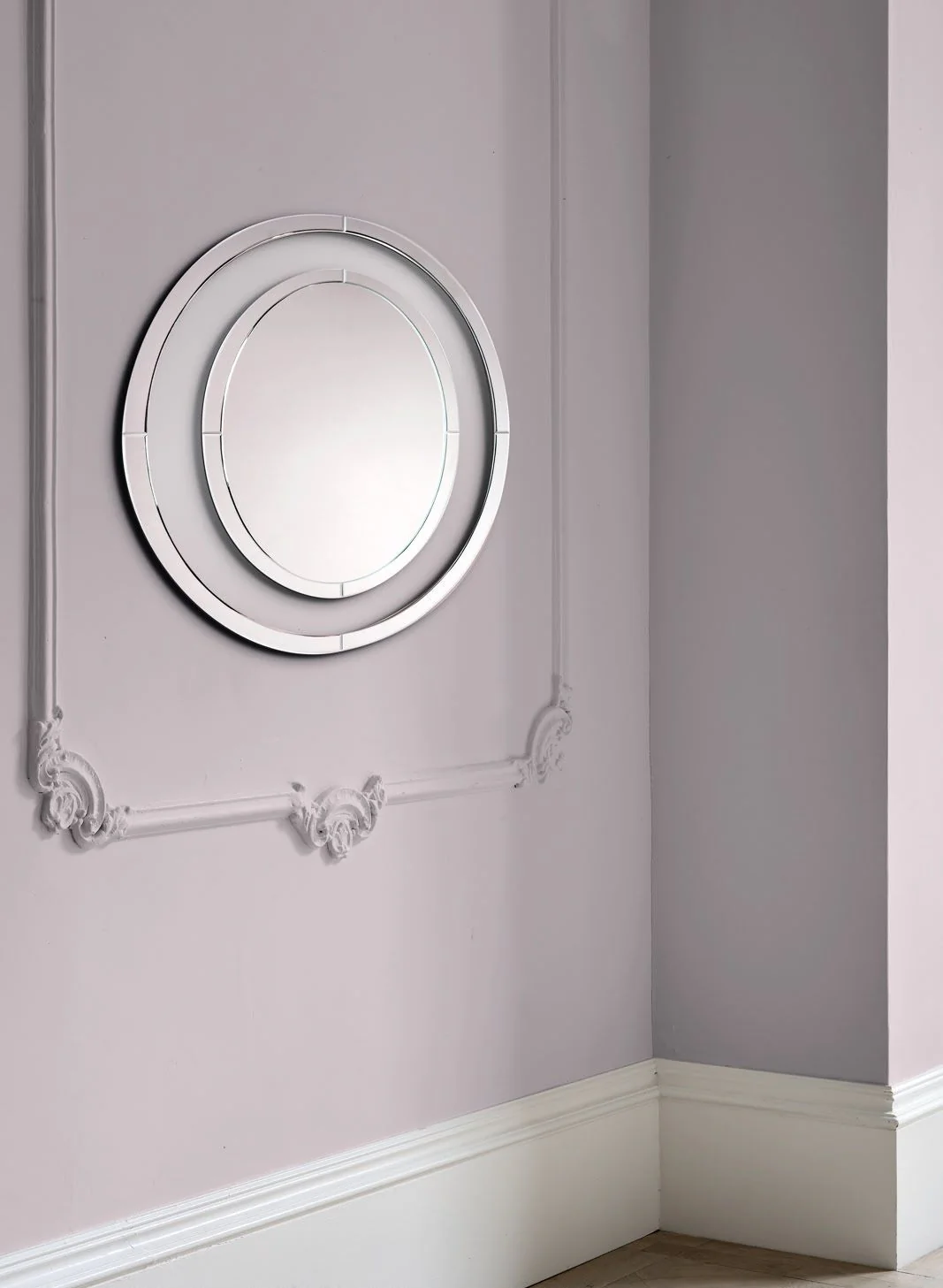 Evie Round Mirror Clear Frame - Small and Large - Image 7