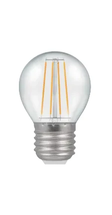 2W/5W Filament Golf ball E27- Various Finishes - Image 3
