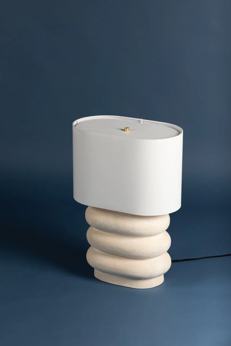 Ewing 1Lt Table Lamp - Ivory Ceramic - Image 2
