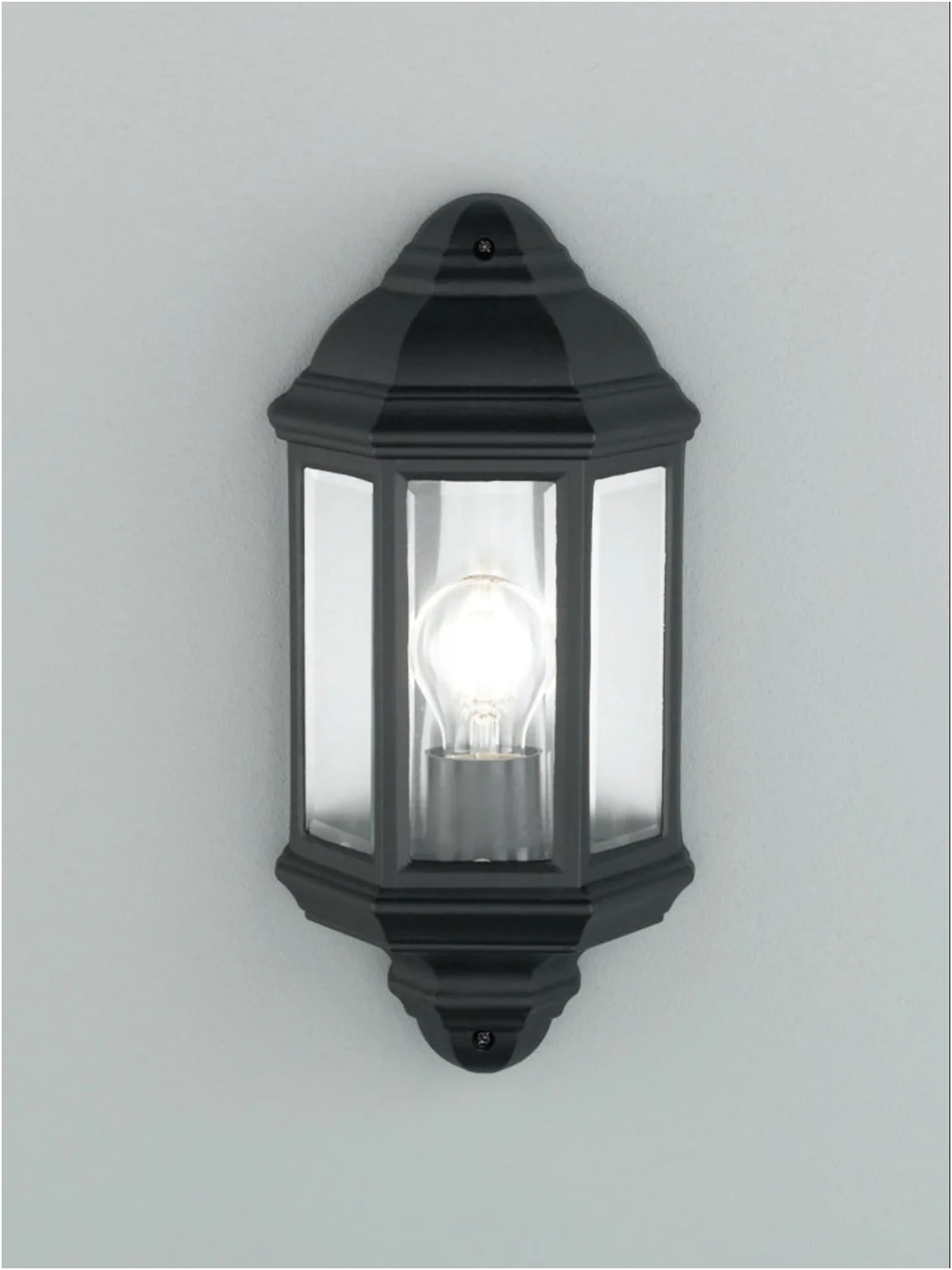 Winford Outdoor Flush Light IP44 - Black - Image 3