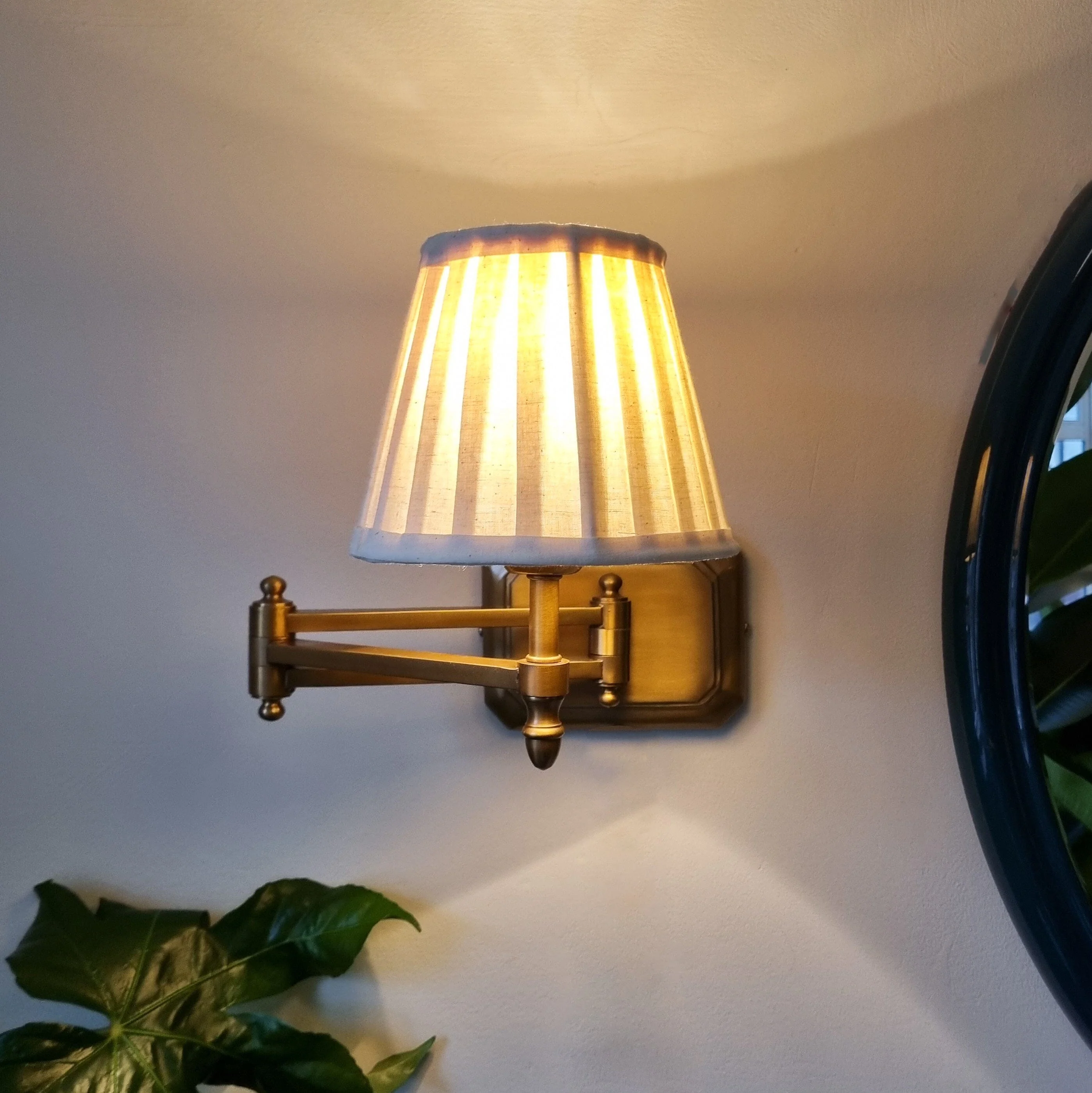 Lorne Extendable Brass Wall Light- Various Finishes - Image 18