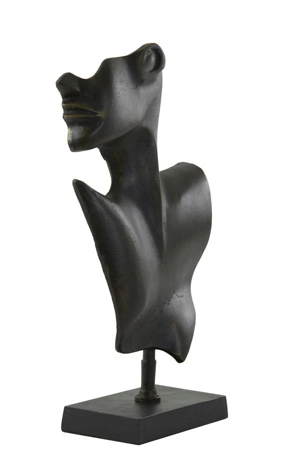 Face Ornament  - Dark Bronze & Matt Black Finish - Image 3