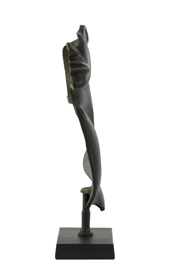 Face Ornament  - Dark Bronze & Matt Black Finish - Image 4