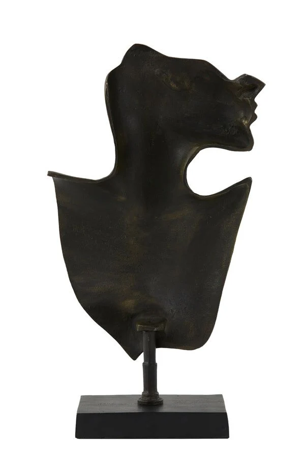 Face Ornament  - Dark Bronze & Matt Black Finish - Image 6