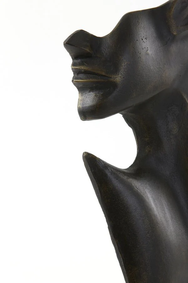 Face Ornament  - Dark Bronze & Matt Black Finish - Image 7