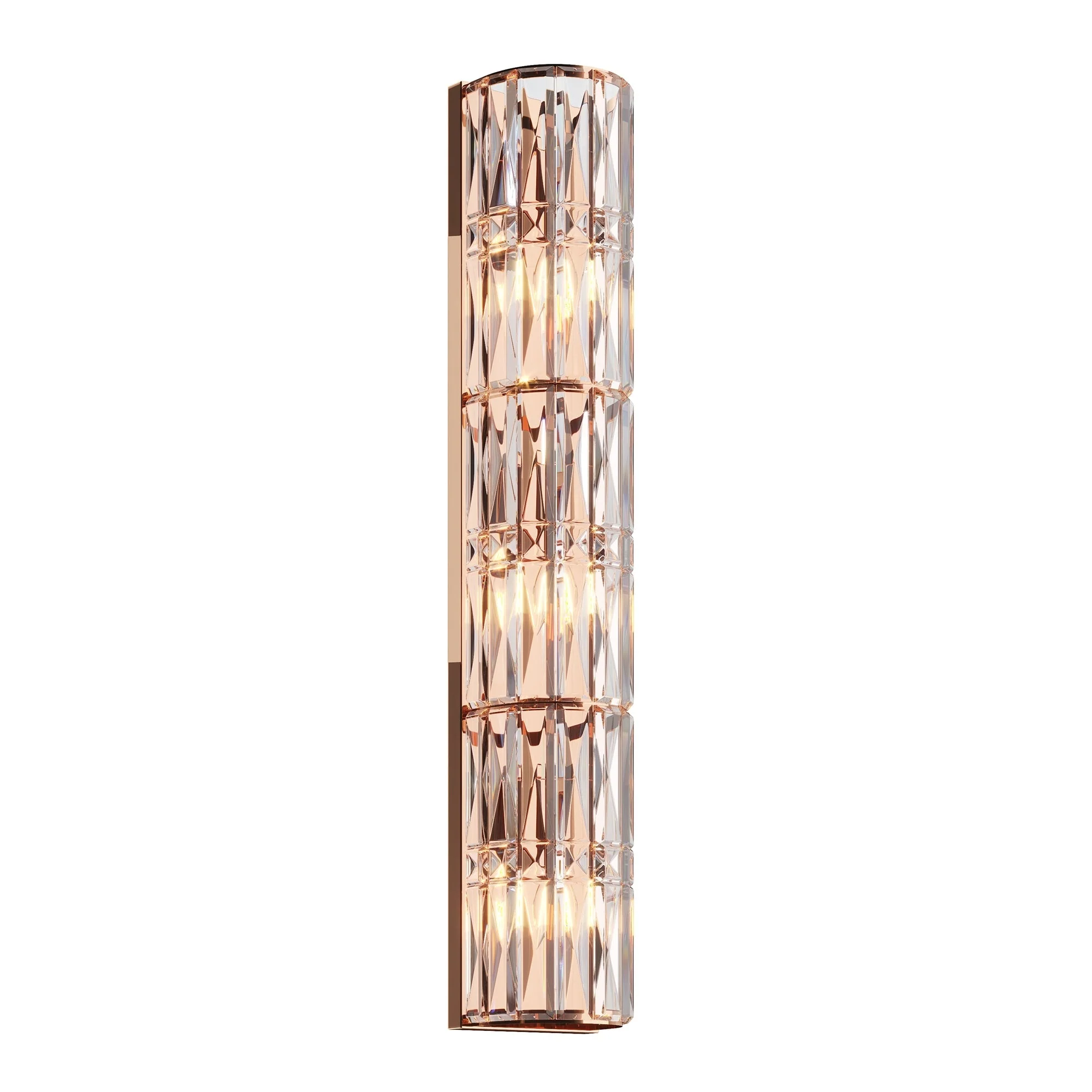 Facet 1lt/3lt Wall Light - Chrome/Gold - Image 19