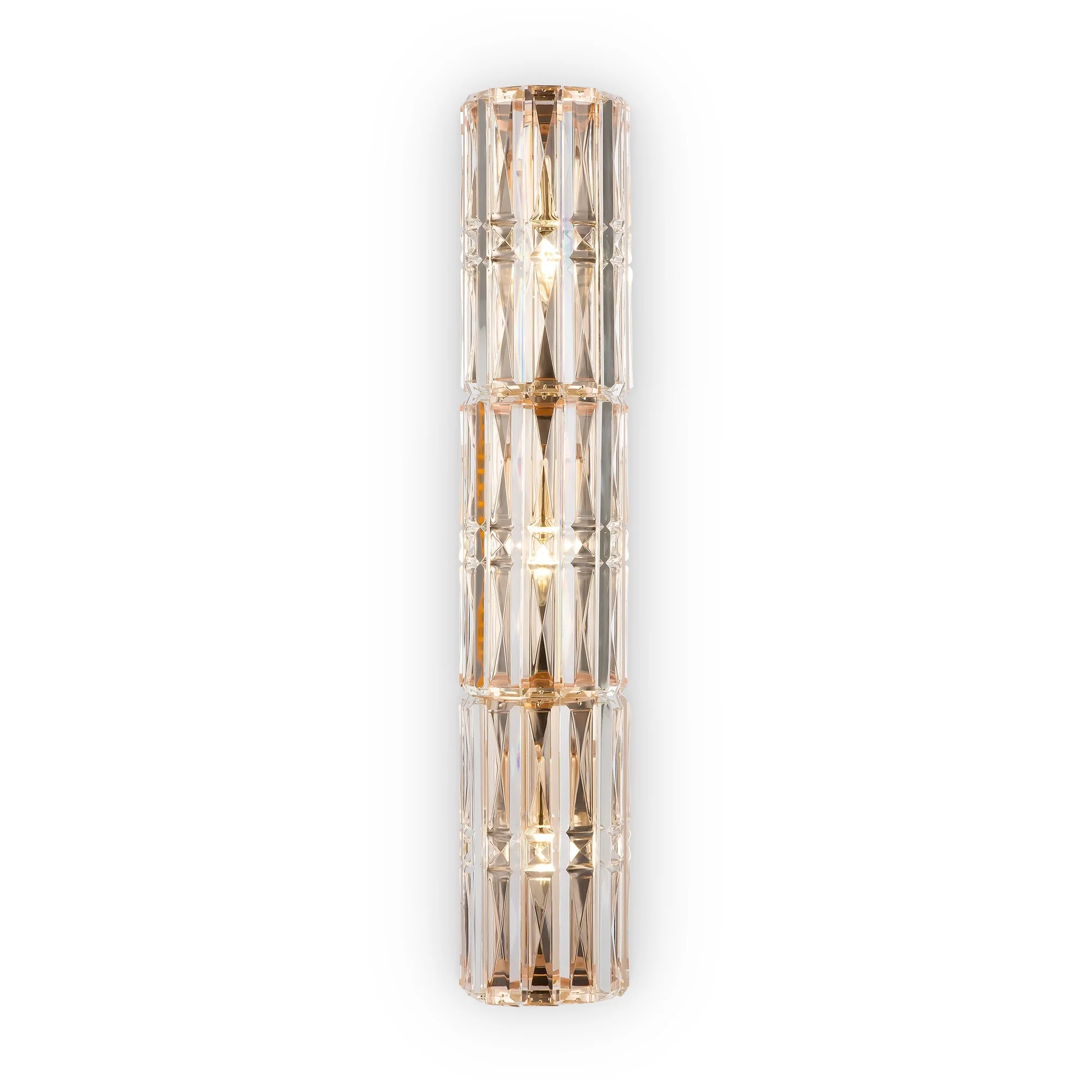 Facet 1lt/3lt Wall Light - Chrome/Gold - Image 20