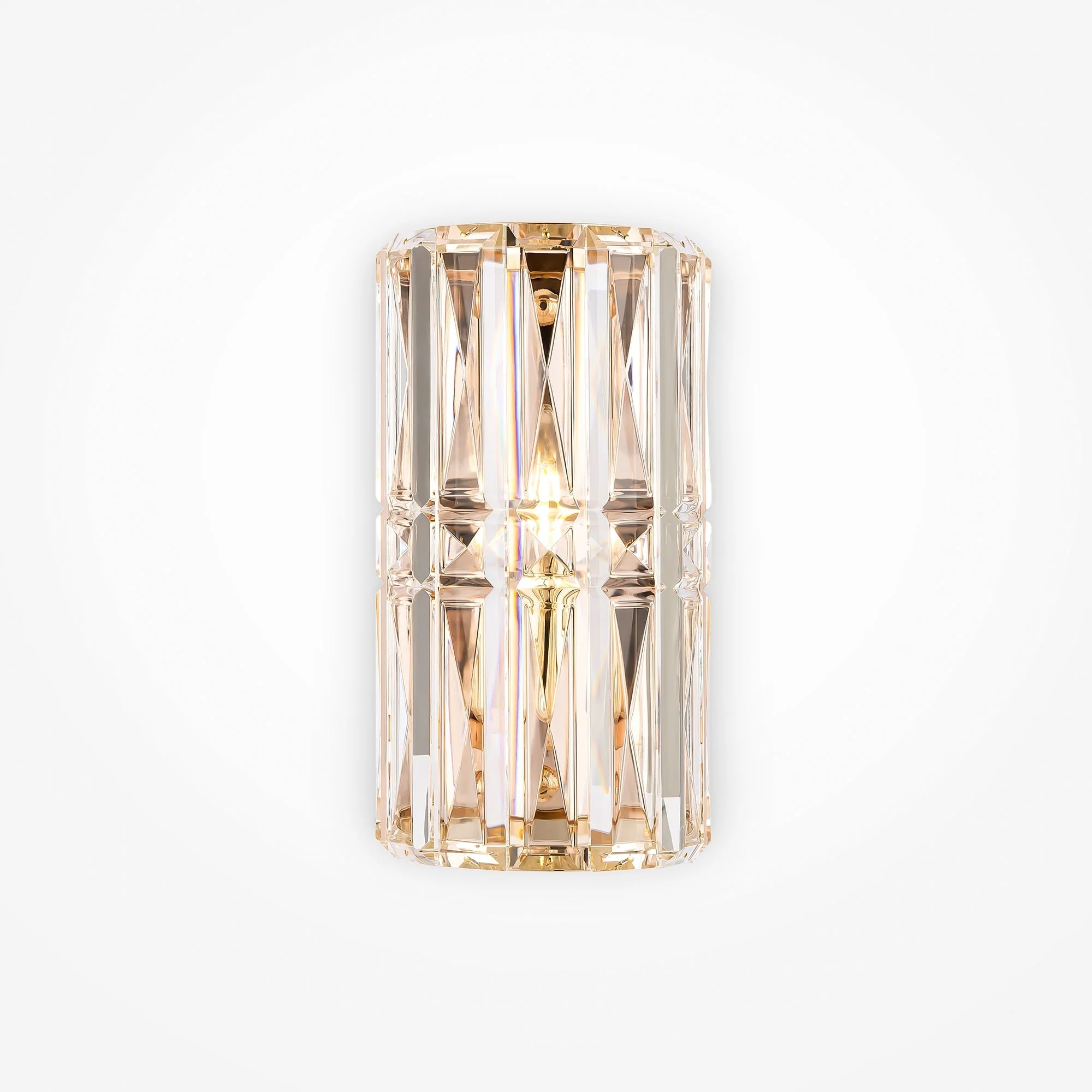 Facet 1lt/3lt Wall Light - Chrome/Gold - Image 33