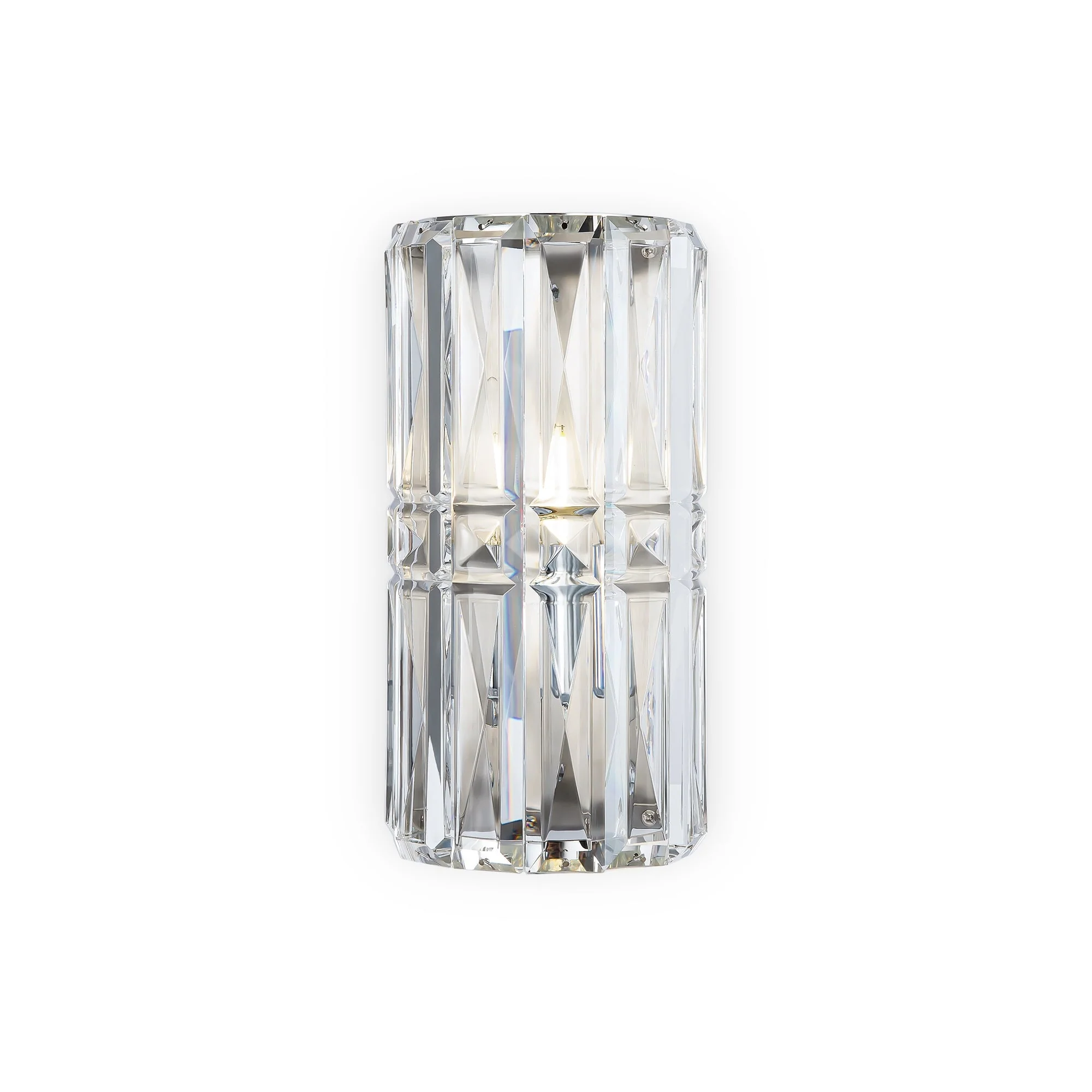 Facet 1lt/3lt Wall Light - Chrome/Gold - Image 4