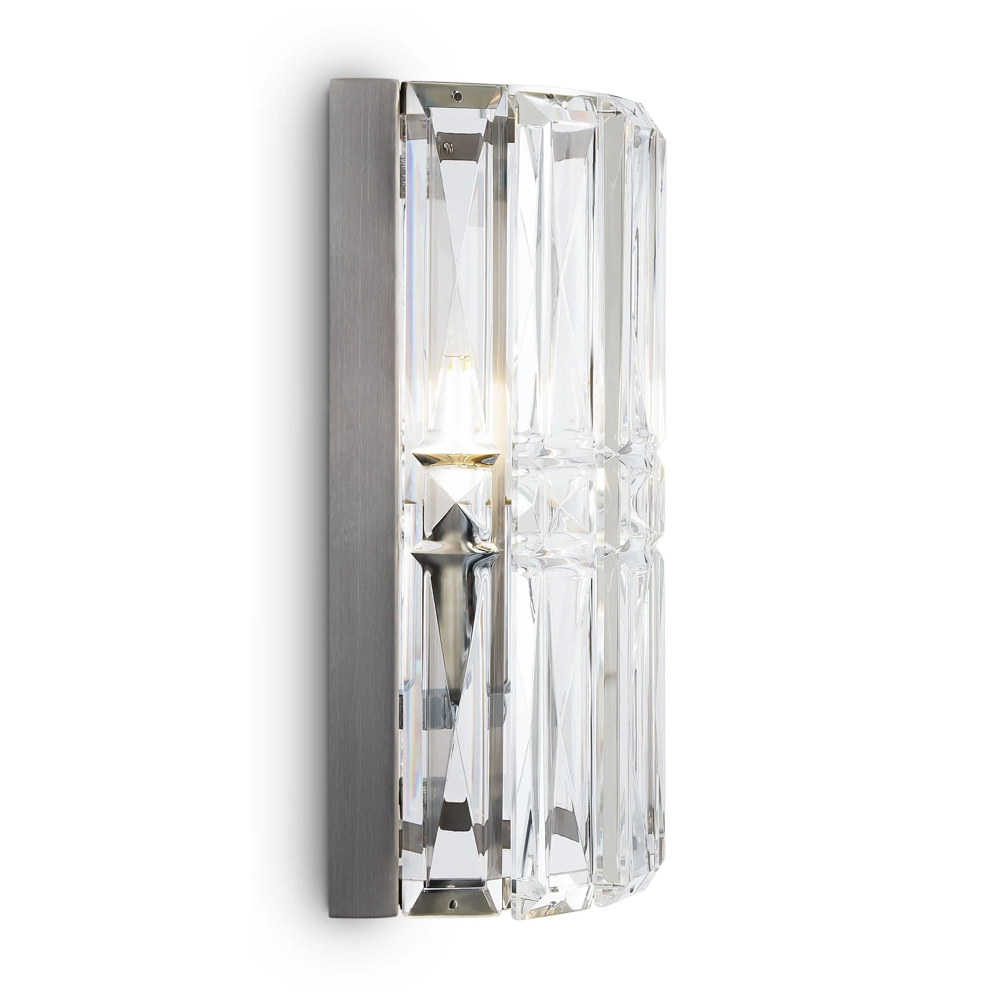 Facet 1lt/3lt Wall Light - Chrome/Gold - Image 6