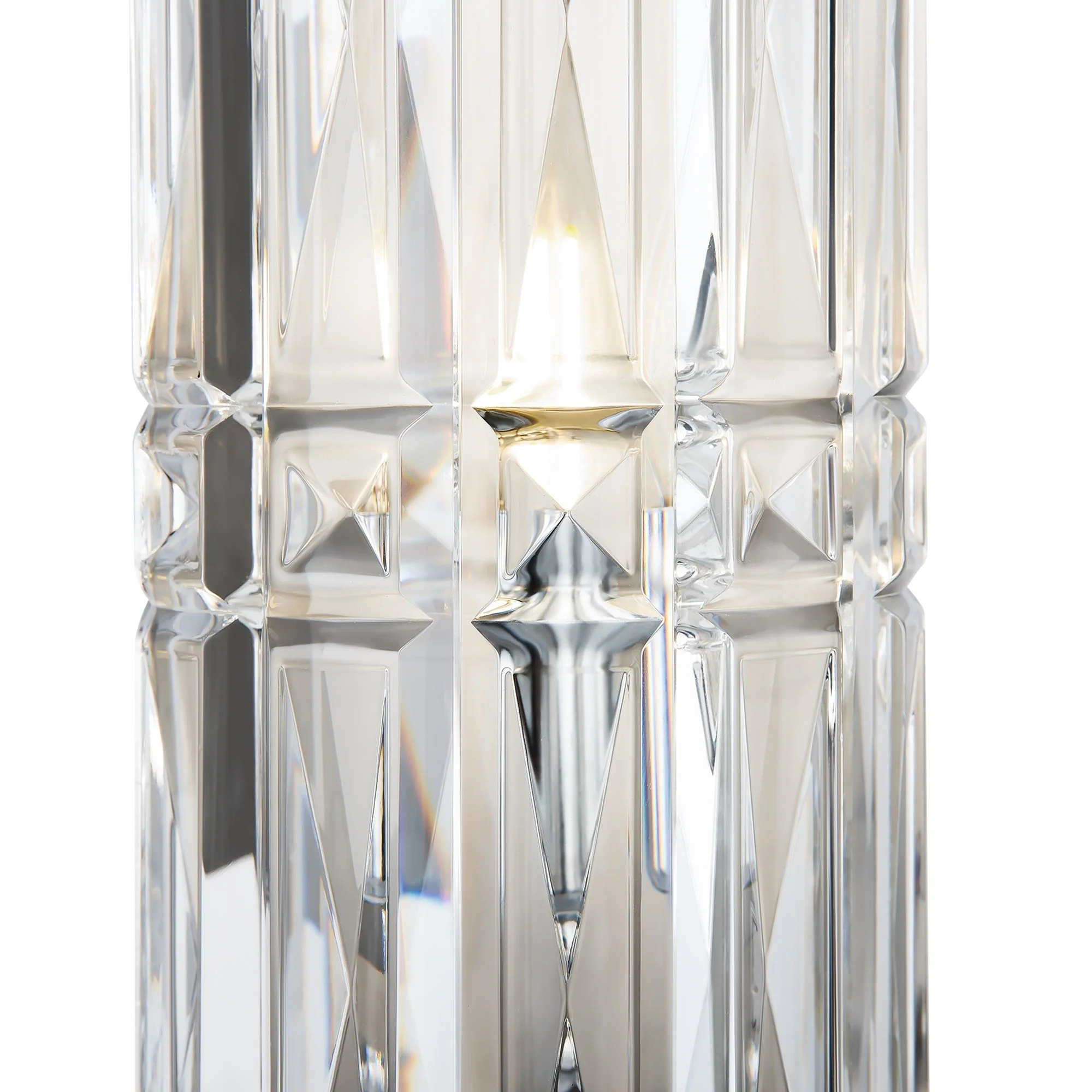 Facet 1lt/3lt Wall Light - Chrome/Gold - Image 8
