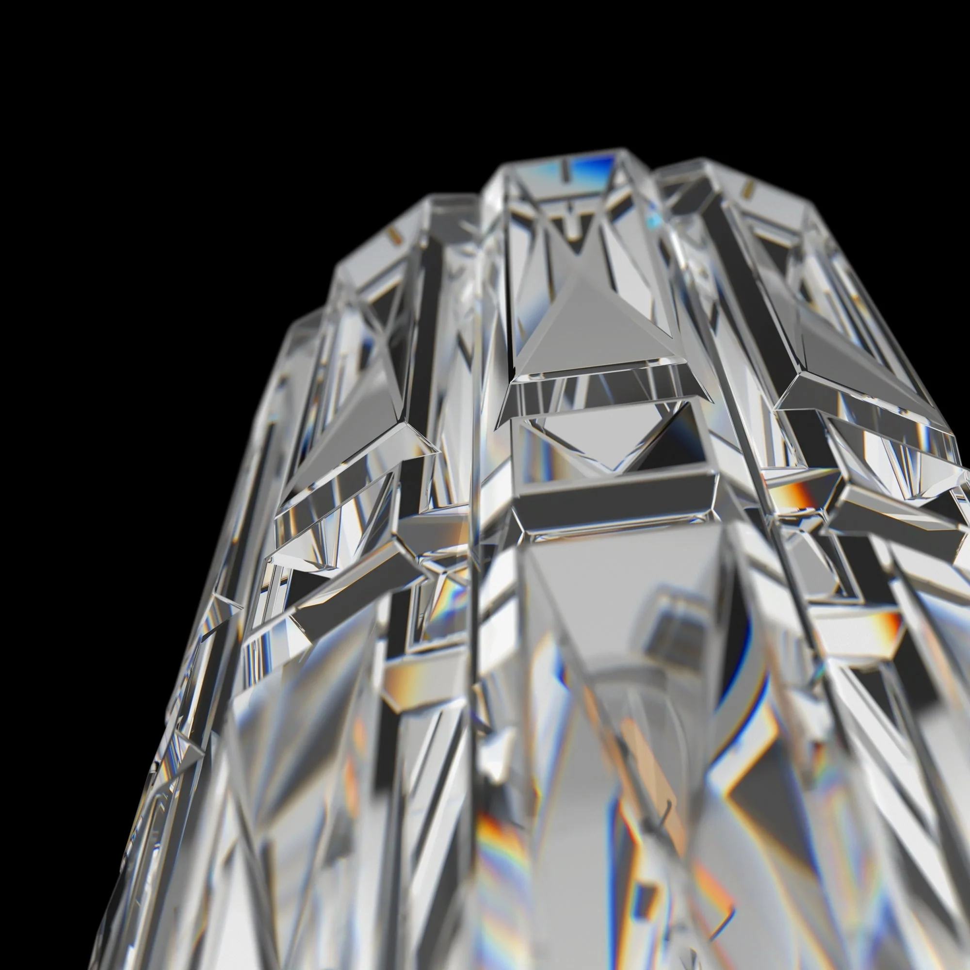 Facet 1lt/3lt Wall Light - Chrome/Gold - Image 9