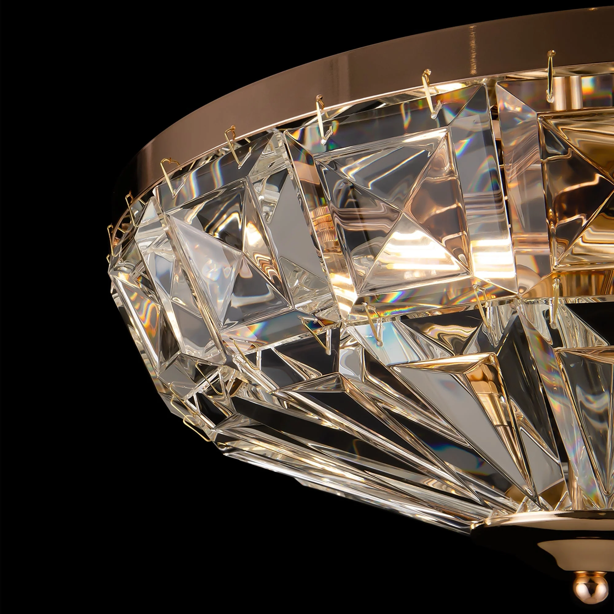 Facet Flush Ceiling Light - Image 3