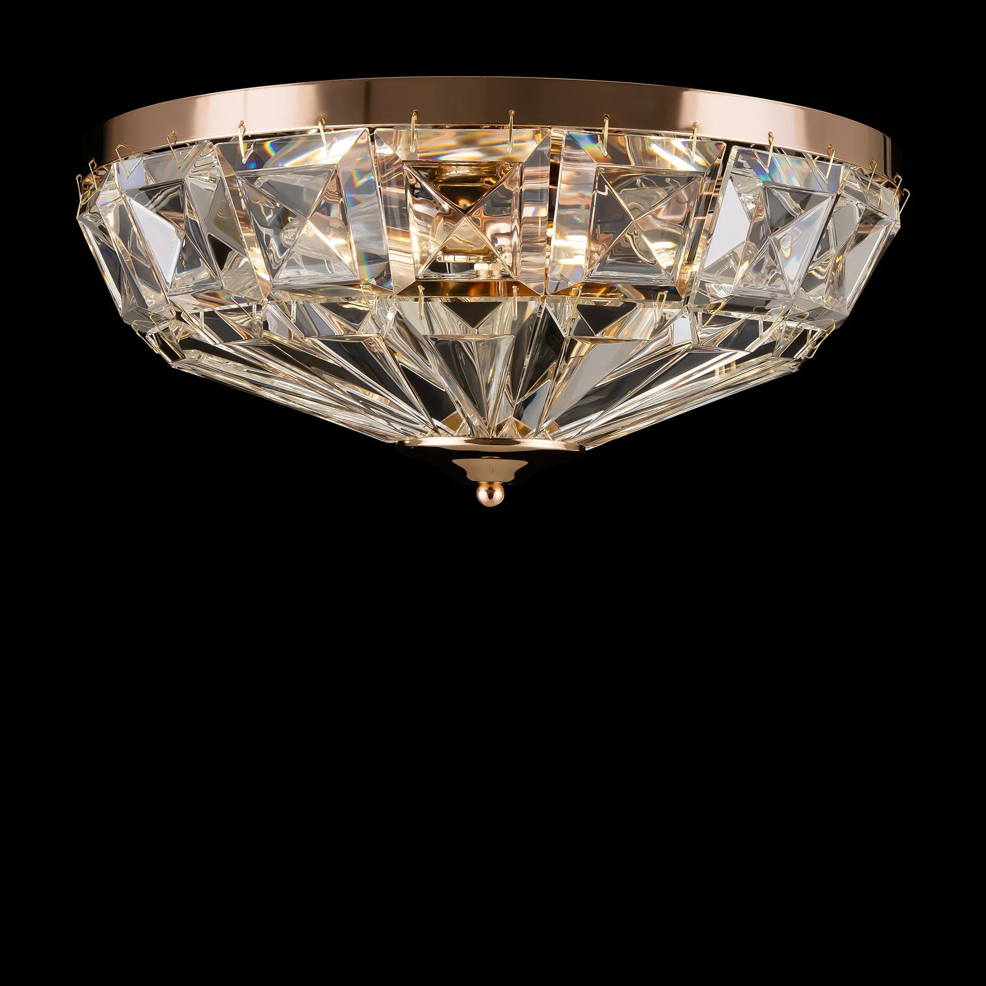Facet Flush Ceiling Light - Image 4