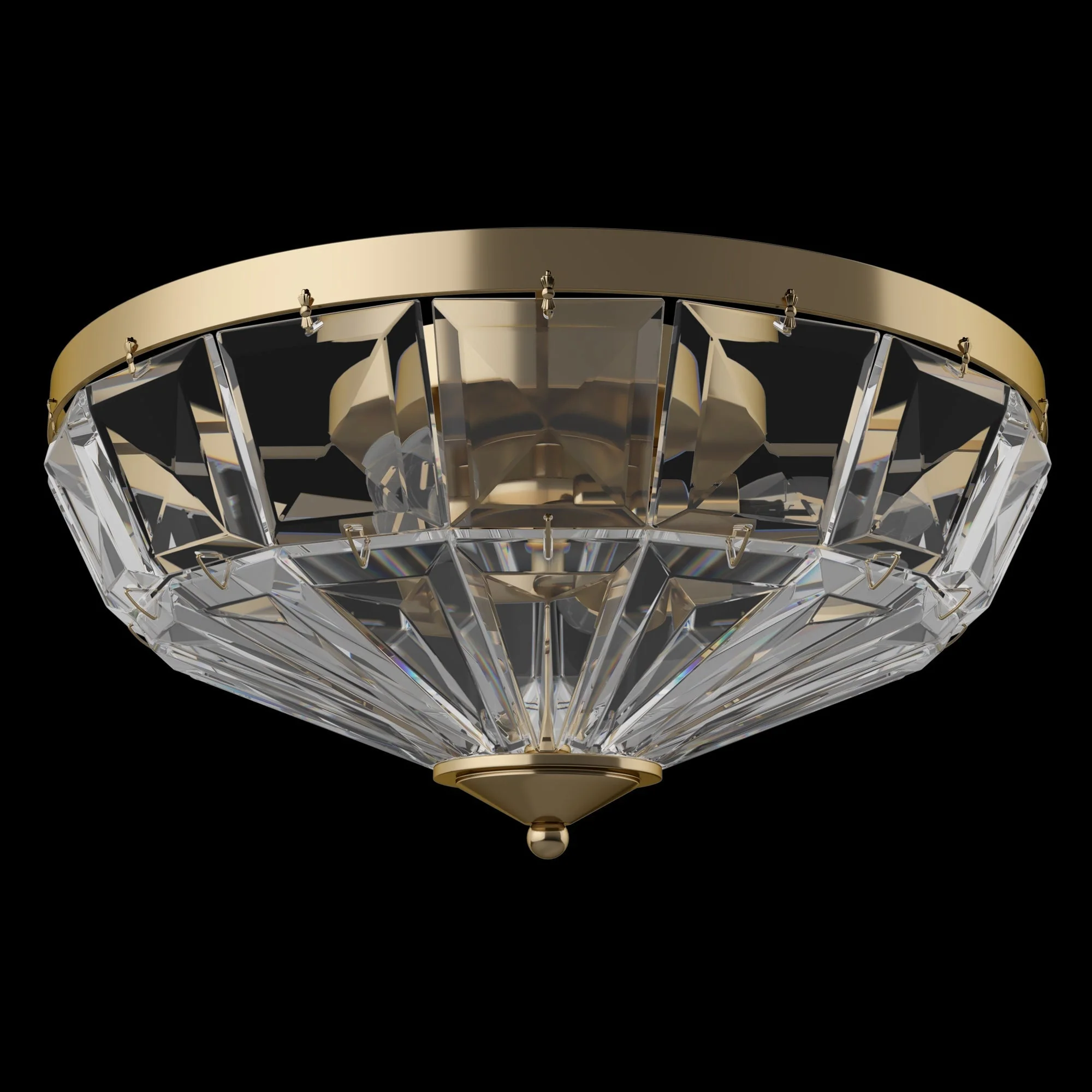 Facet Flush Ceiling Light - Image 5