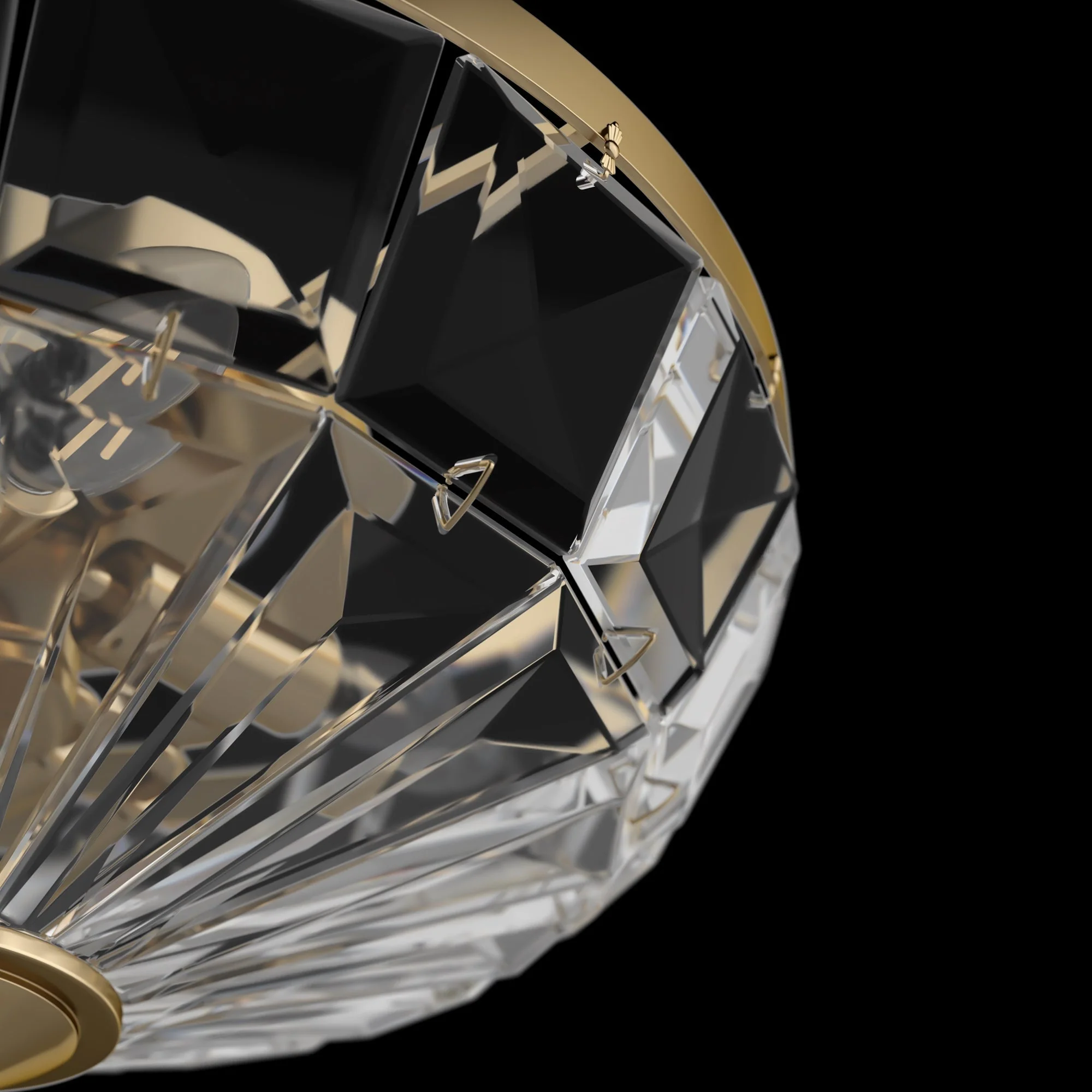 Facet Flush Ceiling Light - Image 6