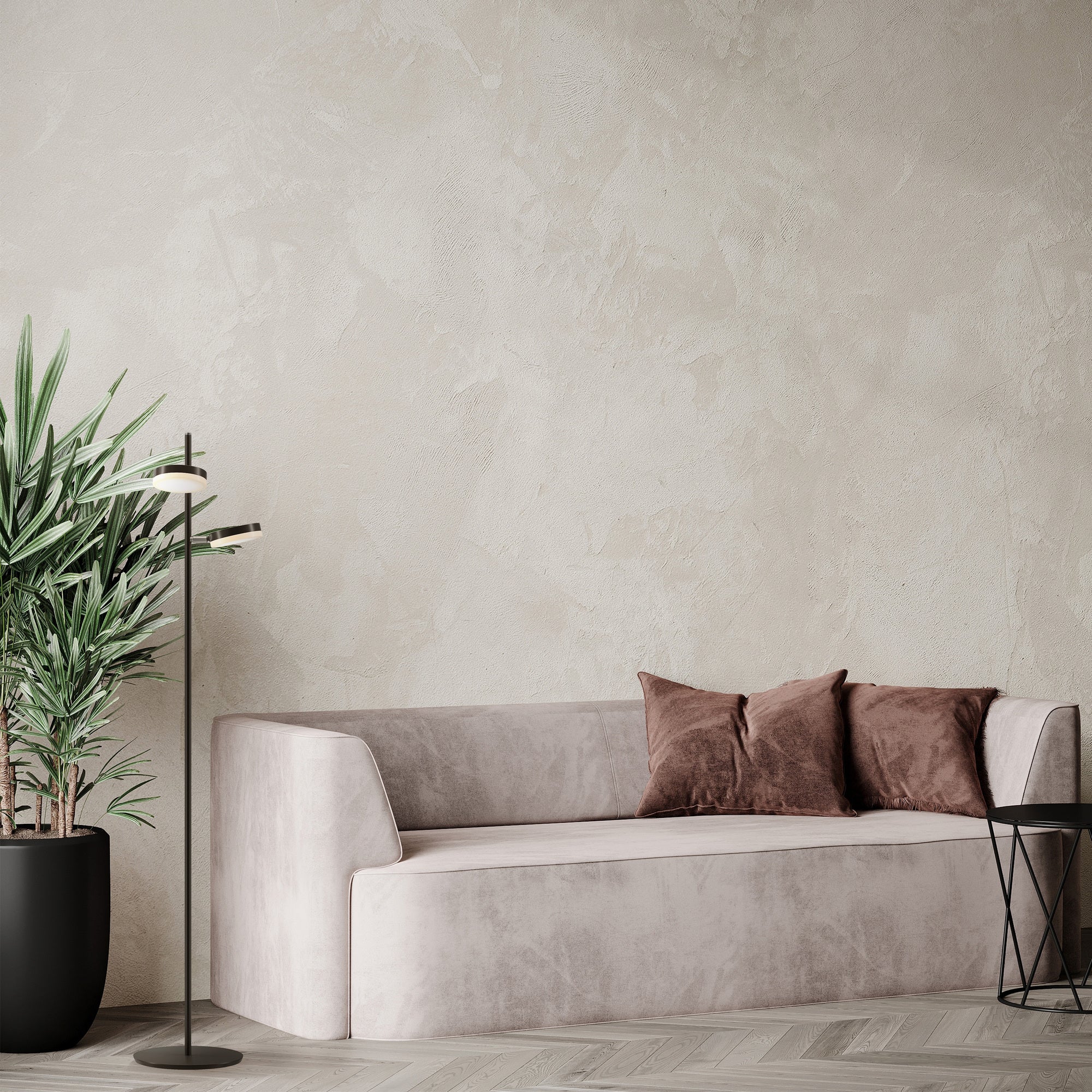 Fad Floor lamp Integrated LED - Black Finish - Image 3