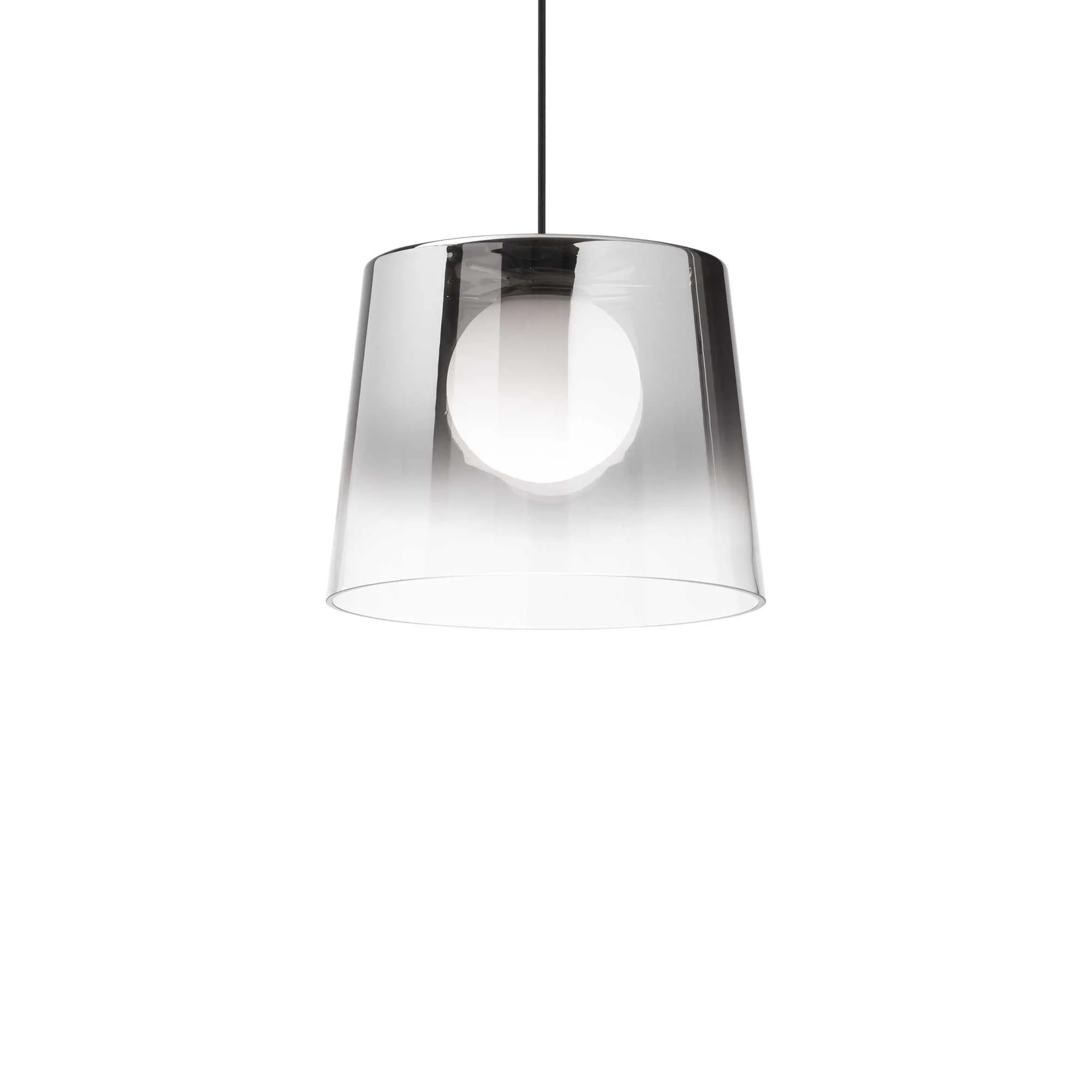 Fade Pendant - Amber/Chrome Finish - Image 2