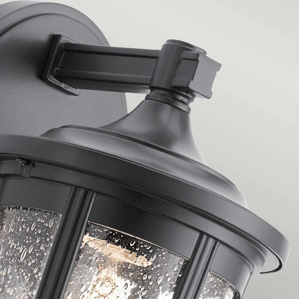 Fairfield 1 Light Medium/Large Outdoor Wall Lantern - Olde Bronze/Black E27 IP44 - Image 16