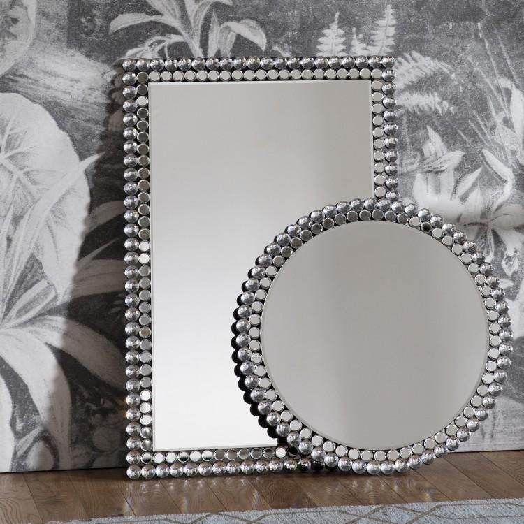 Fallon Rectangle Mirror W900 x D20 x H600mm - Image 2