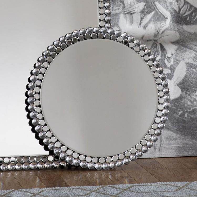 Fallon Round Mirror Small W600 x D20 x H600mm - Image 2
