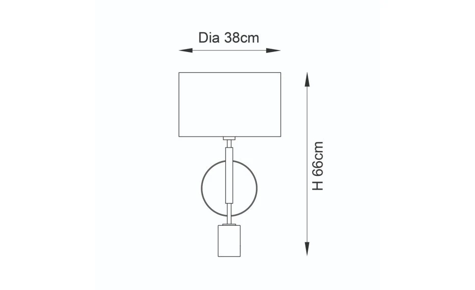 Faro Table Lamp- Various Finishes - Image 12
