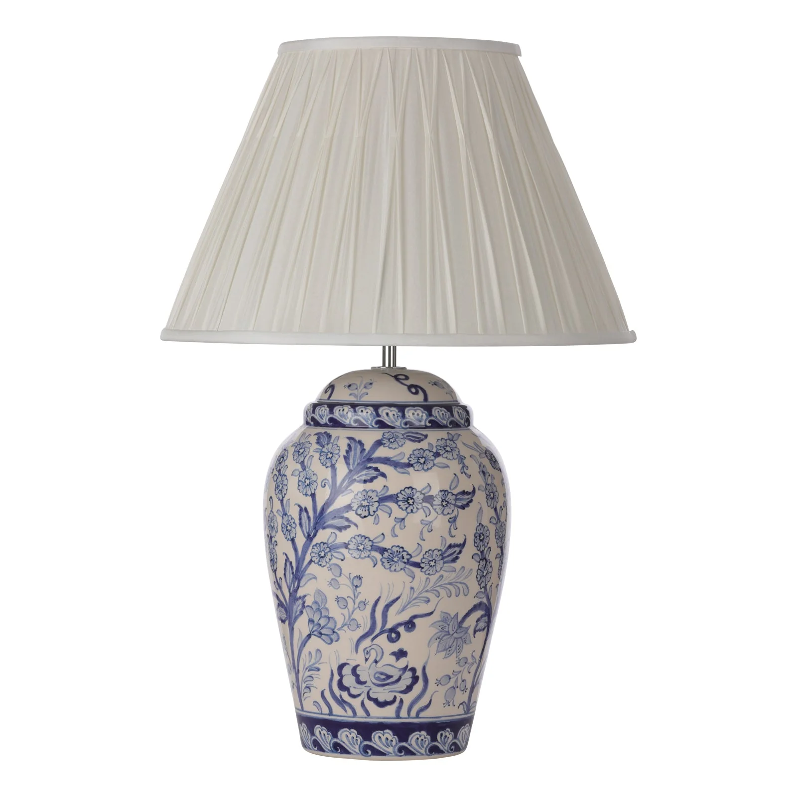 Fauna table lamp complete with ivory shade E27 - Image 2