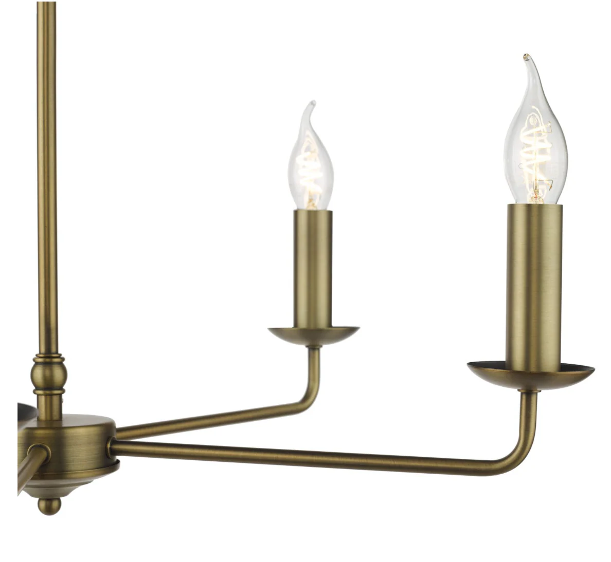 Favian 5/8 Light Pendant - Matt Bronze Fitting Only - Image 2