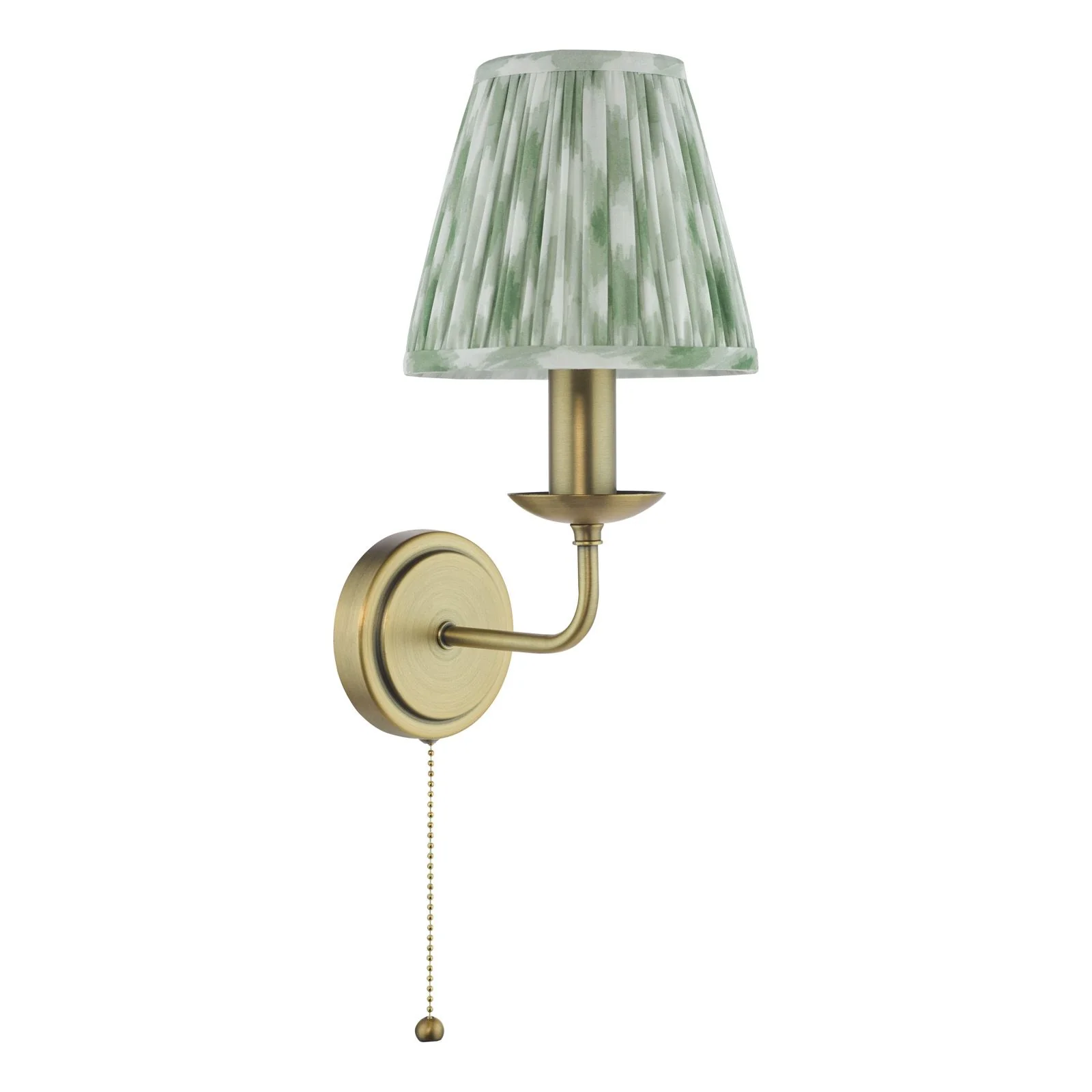 Favian Wall Light- Matt Bronze With  Red/ Green Shades - Image 6