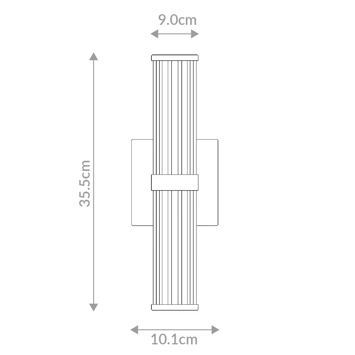 FaytonWall Light IP44 Integrated LED - Image 36