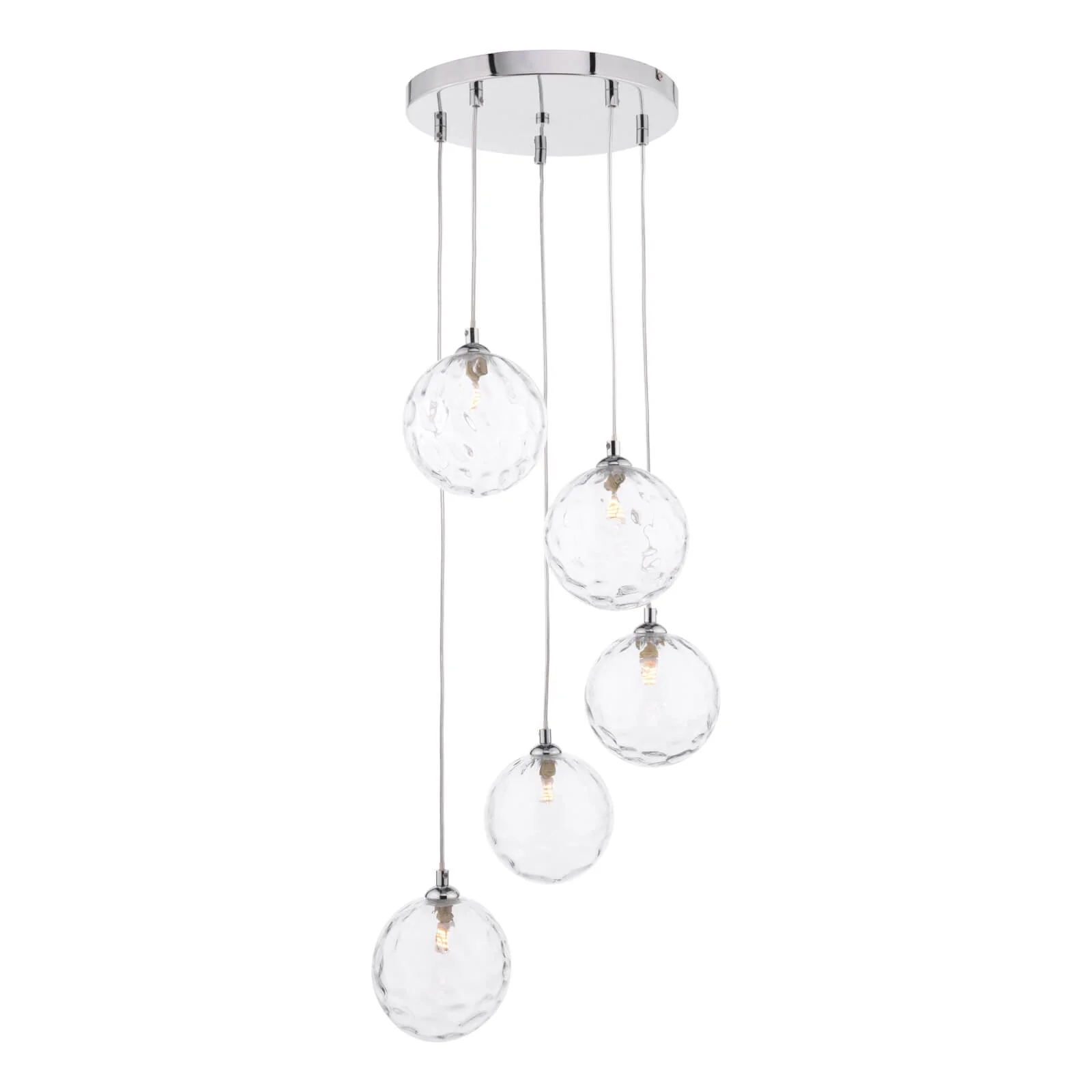Federico 5 Light Cluster Pendant In Various Finishes - Image 11
