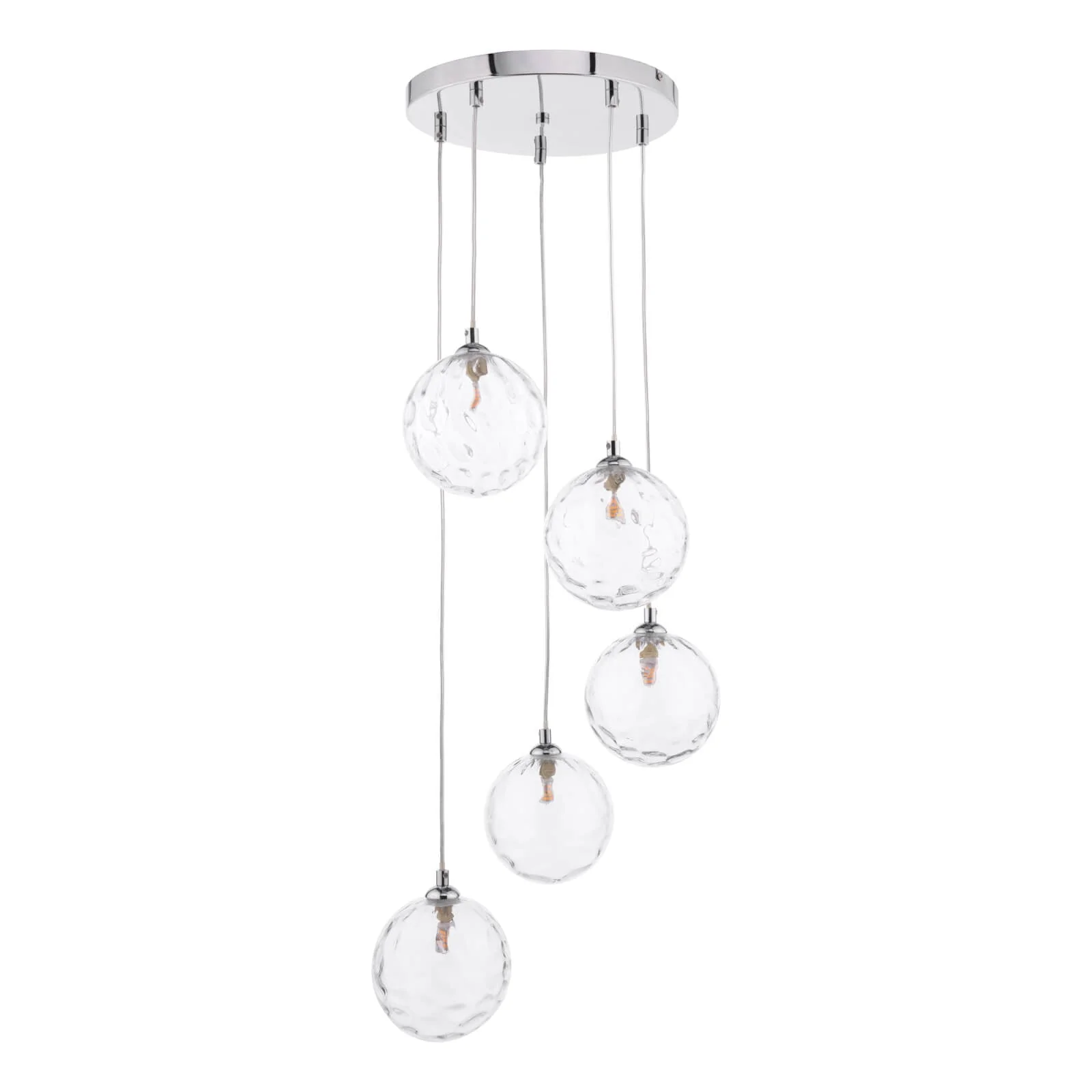 Federico 5 Light Cluster Pendant In Various Finishes - Image 12