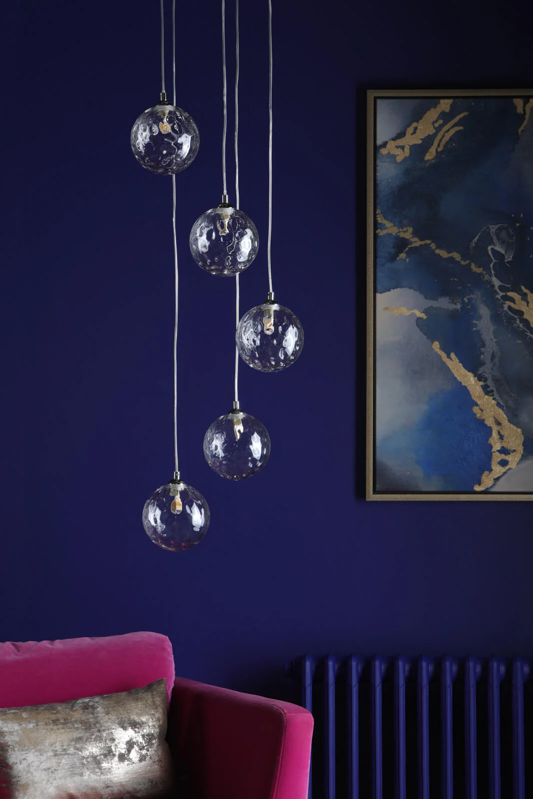 Federico 5 Light Cluster Pendant In Various Finishes - Image 14