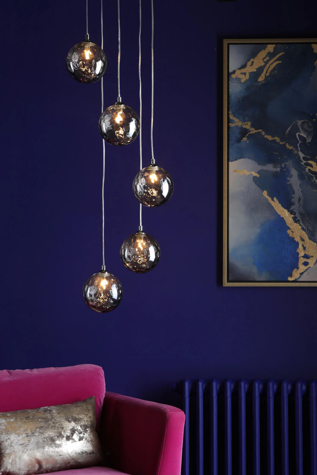 Federico 5 Light Cluster Pendant In Various Finishes - Image 17