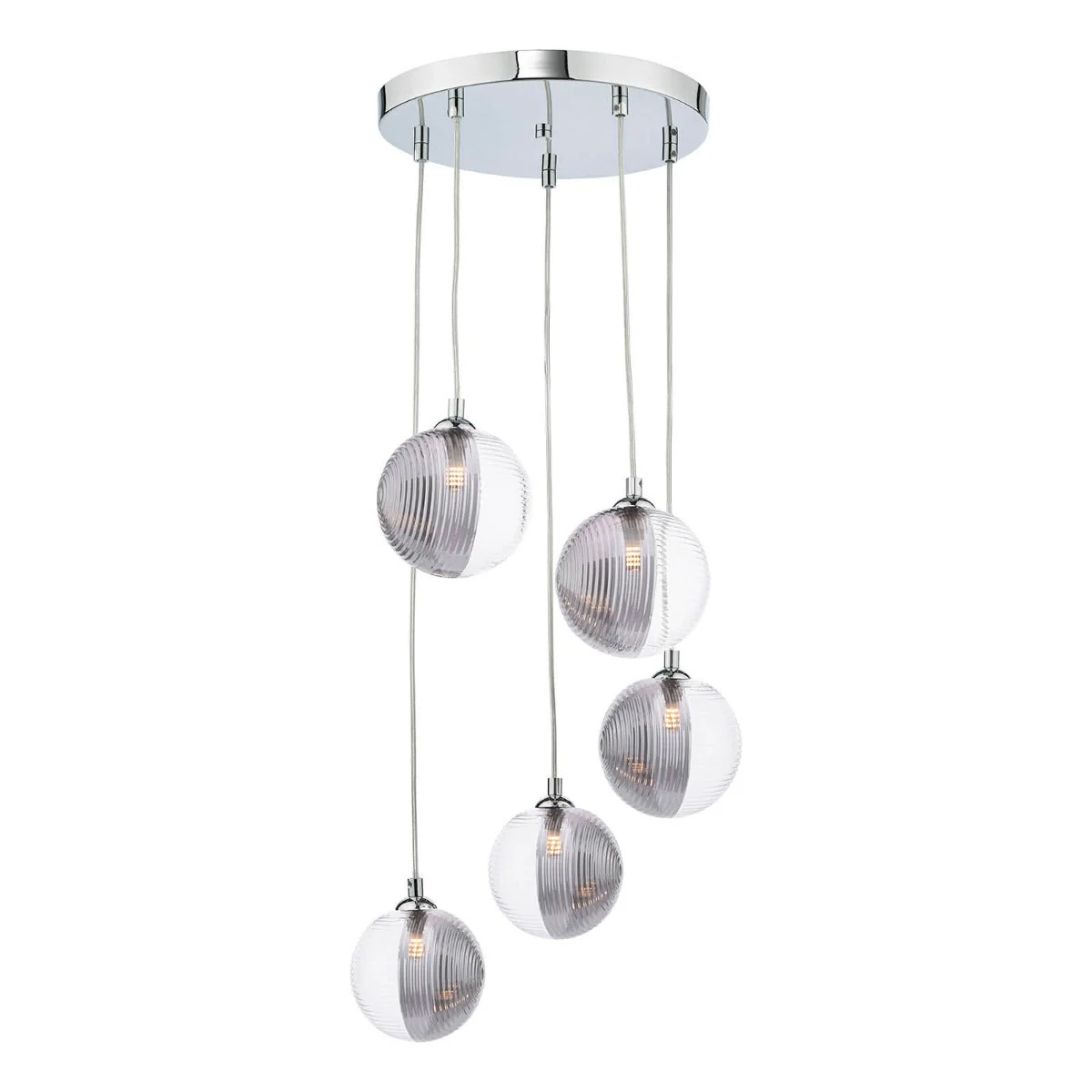 Federico 5 Light Cluster Pendant In Various Finishes - Image 2