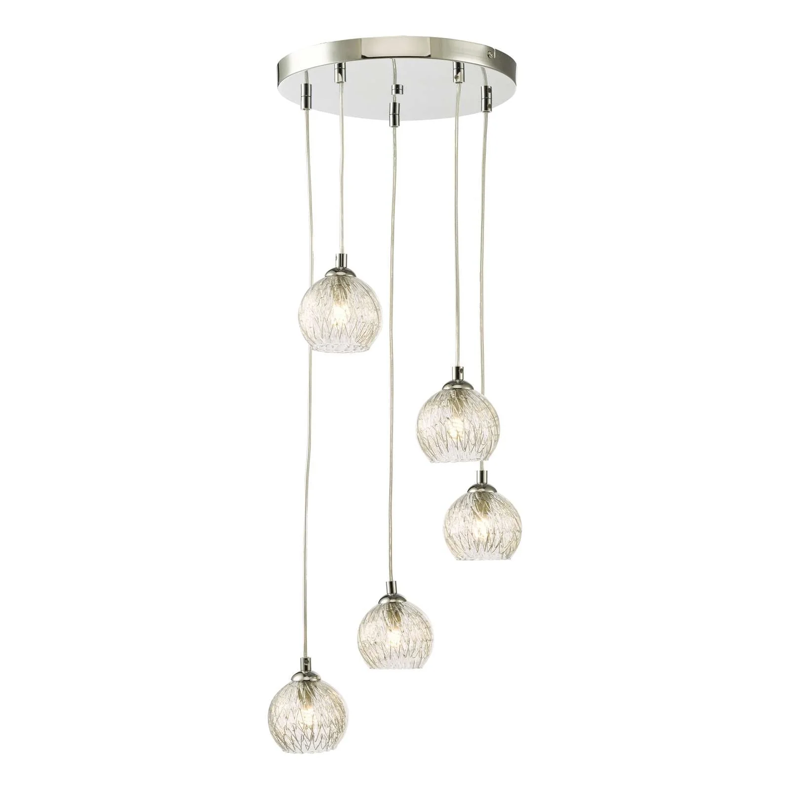 Federico 5 Light Cluster Pendant In Various Finishes - Image 31