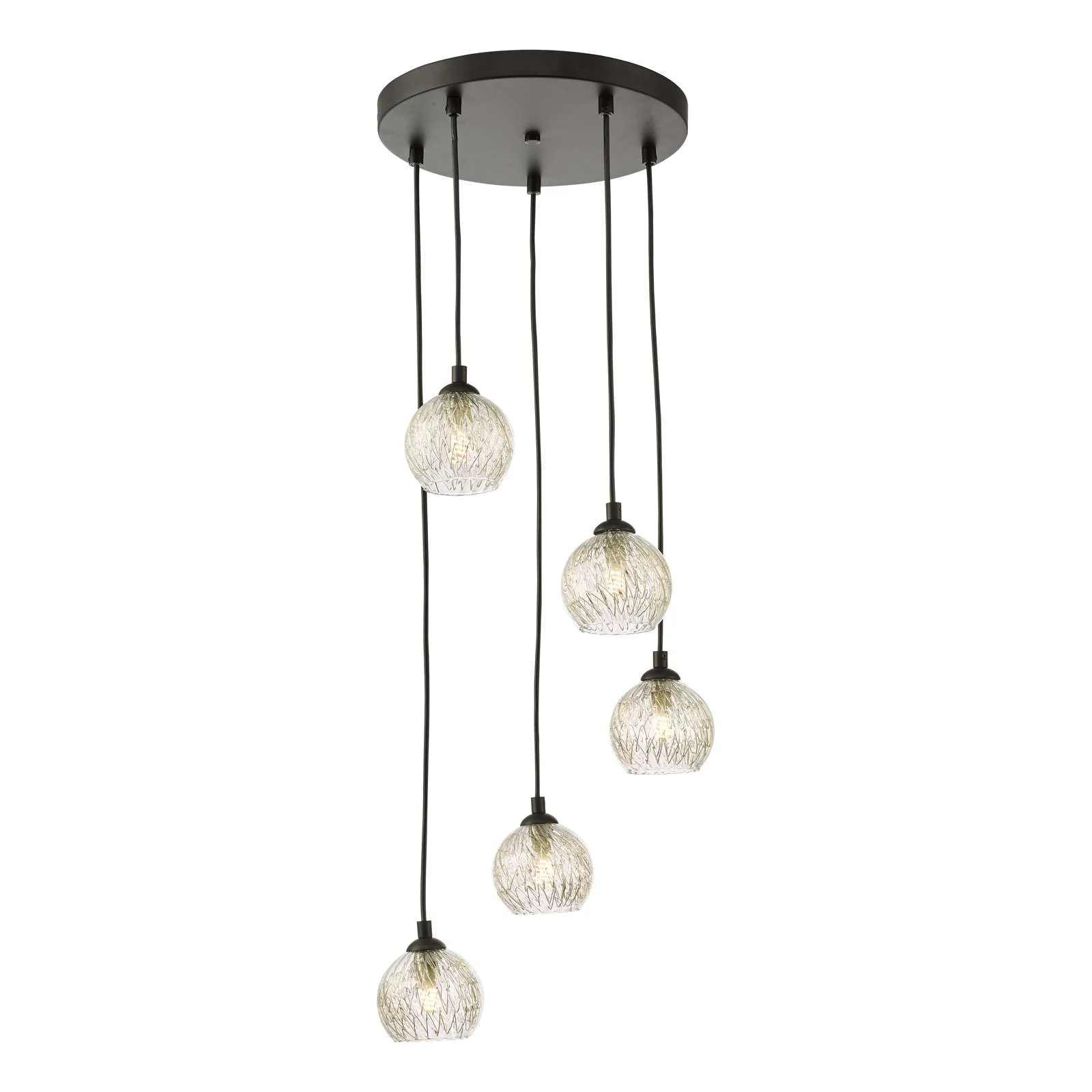 Federico 5 Light Cluster Pendant In Various Finishes - Image 49