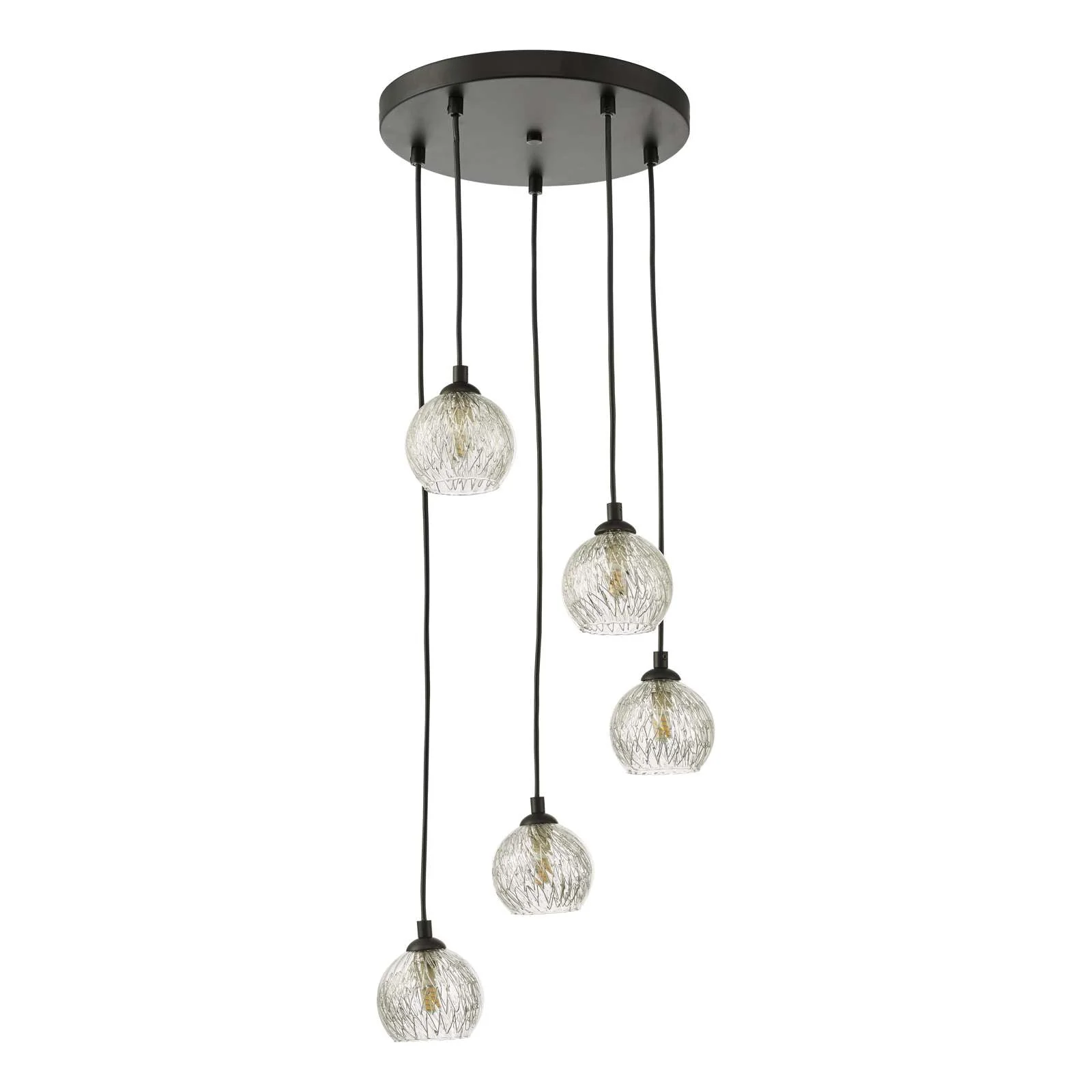 Federico 5 Light Cluster Pendant In Various Finishes - Image 50