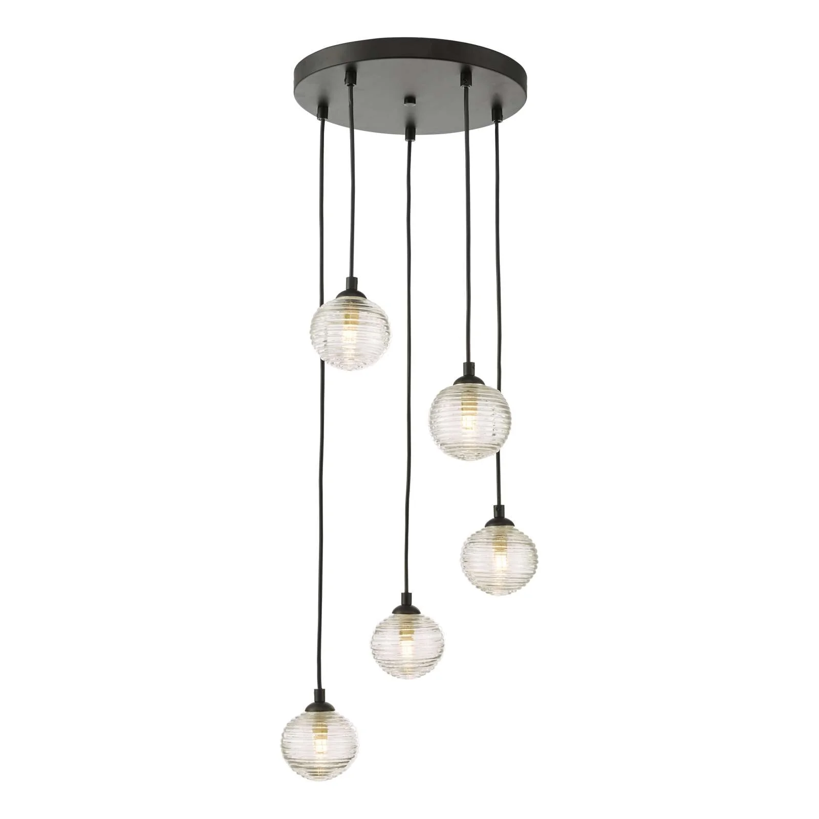 Federico 5 Light Cluster Pendant In Various Finishes - Image 54